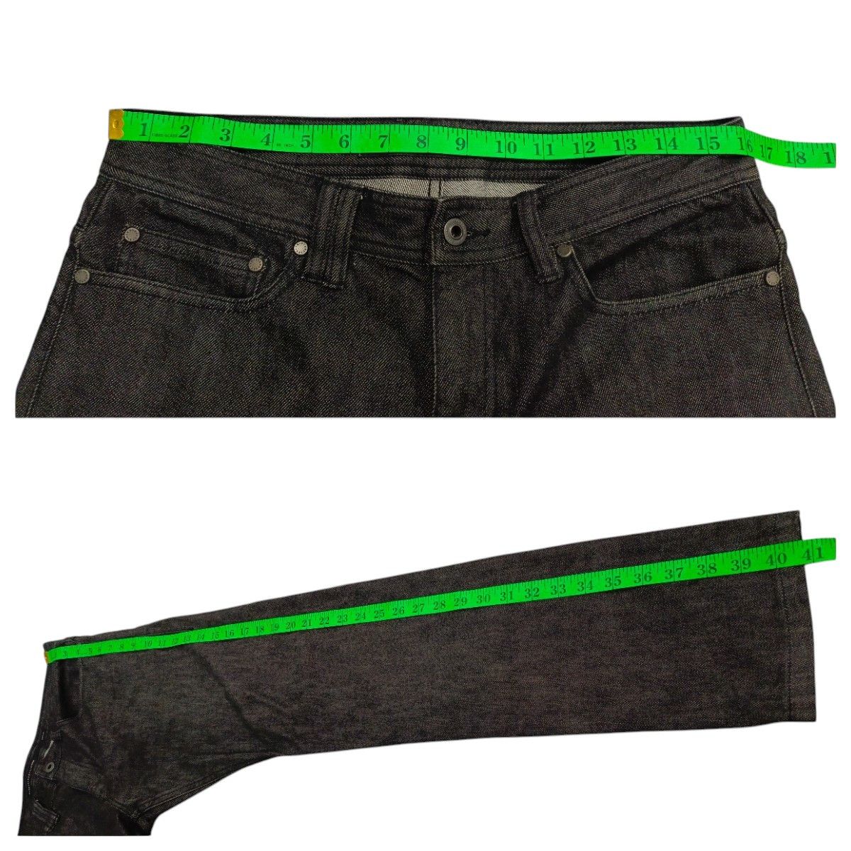 Neil Barrett Neil Barret Black Barret Selvedge Slim Jeans Size US 32 / EU 48 - 9 Thumbnail