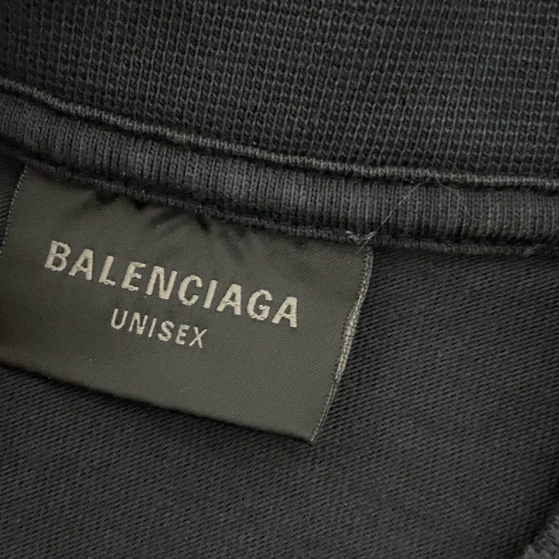 Balenciaga Balenciaga Tape Washed Short Sleeve Size US S / EU 44-46 / 1 - 5 Thumbnail