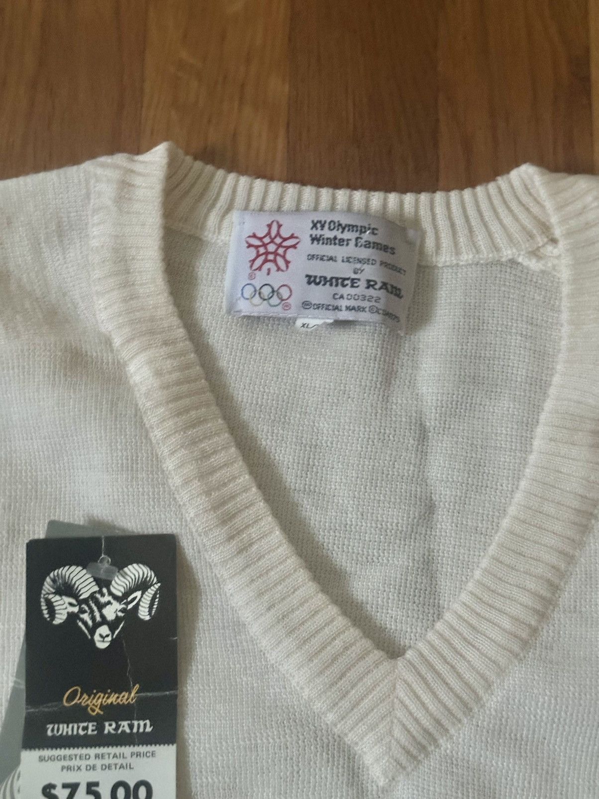 USA Olympics × Vintage Vintage *Deadstock* 1988 Calgary Olympic’sSweater Xl Tan Size US XL / EU 56 / 4 - 3 Thumbnail