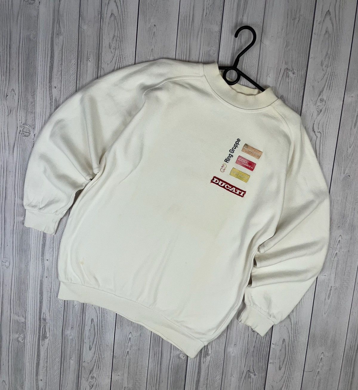 Vintage Suzuki sweatshirt racing size L logo