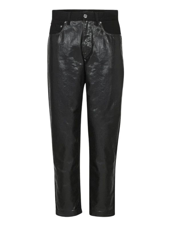 MCM o1mt1gz0126 Straight Pants in Black Size 25" / US 0 / IT 36 - 1 Preview