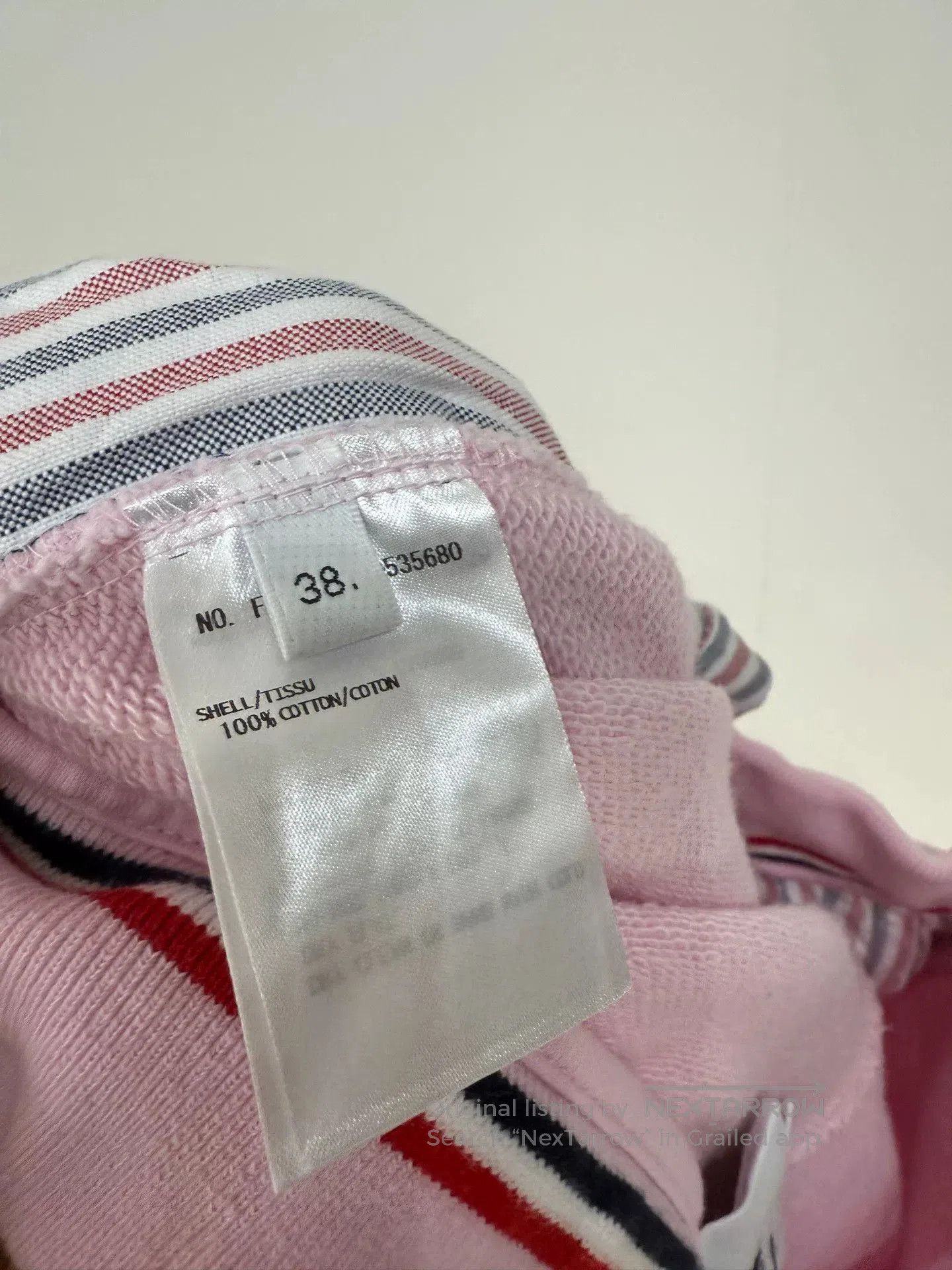 Thom Browne pink thom browne athletic pants. Size US 38 / EU 54 - 7 Thumbnail