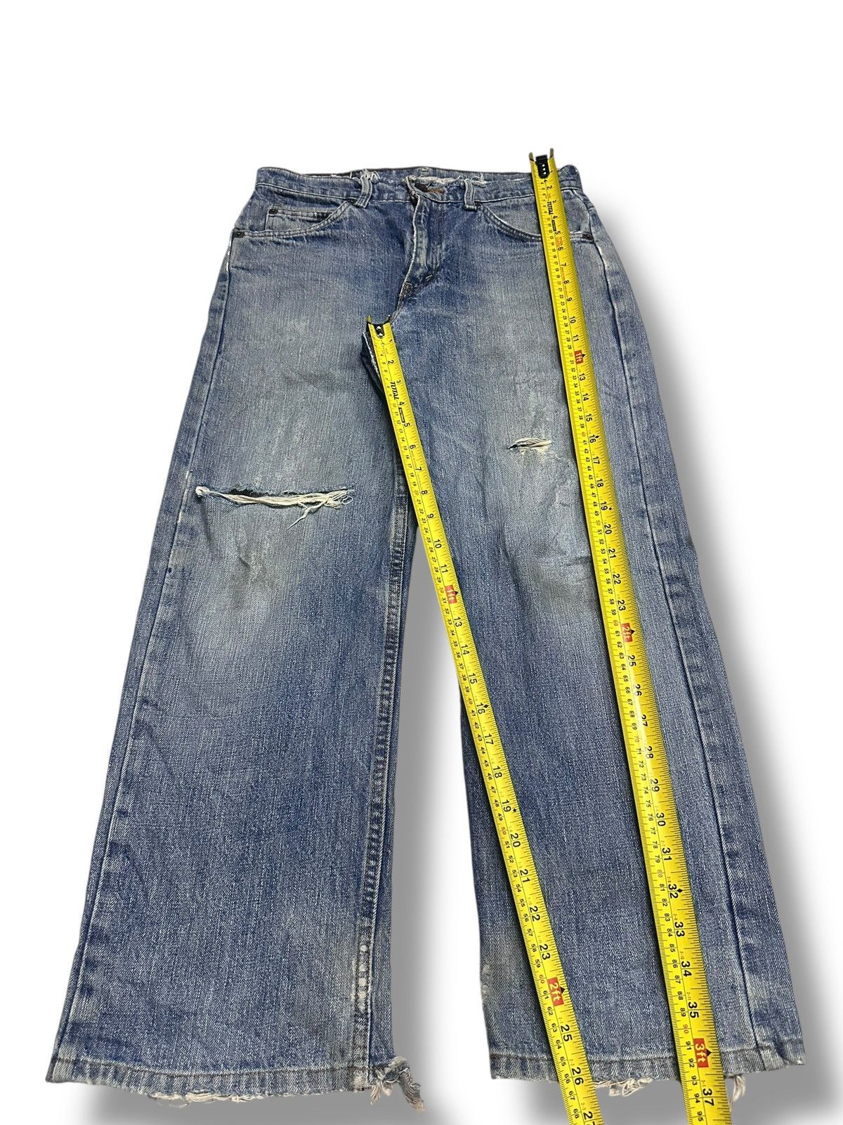 Levi's Levis 612 Vintage Orange TabDistressed Baggy & BlueWash Size US 30 / EU 46 - 15 Thumbnail