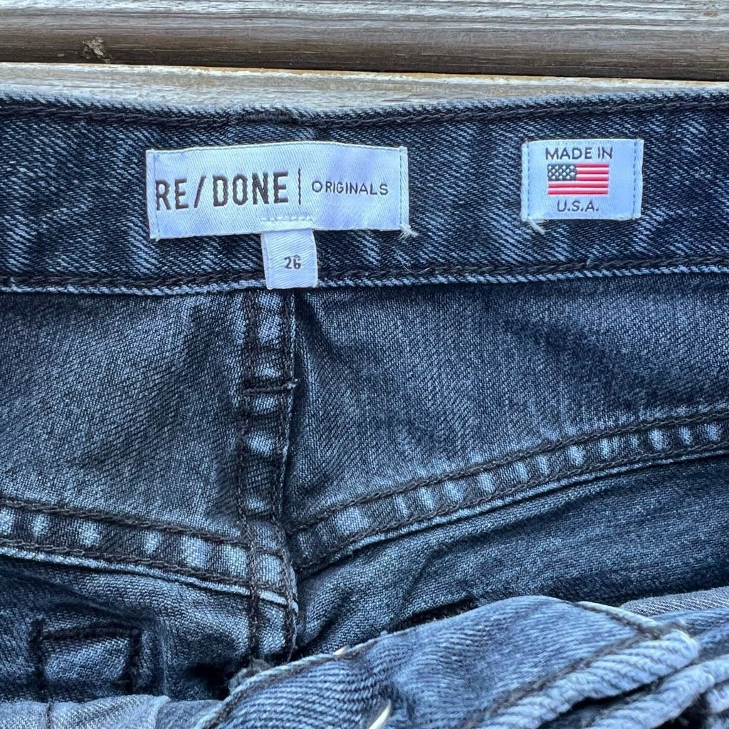 RE/DONE RE/DONE Originals High-Rise Skinny Ankle Jeans Button Fly Wo Size 26" / US 2 / IT 38 - 5 Thumbnail