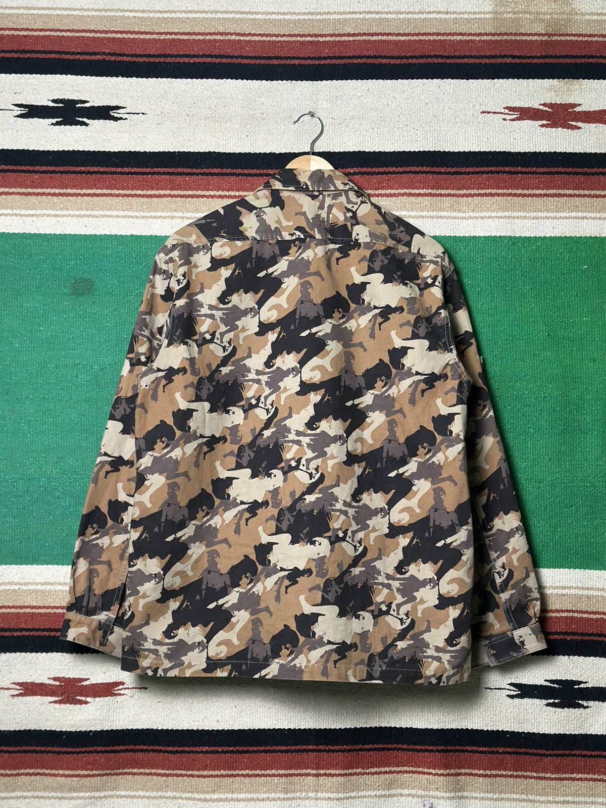 Japanese Brand RARE Hide and Seek Japan Vtg Military Workwear Jacket Size US L / EU 52-54 / 3 - 3 Thumbnail