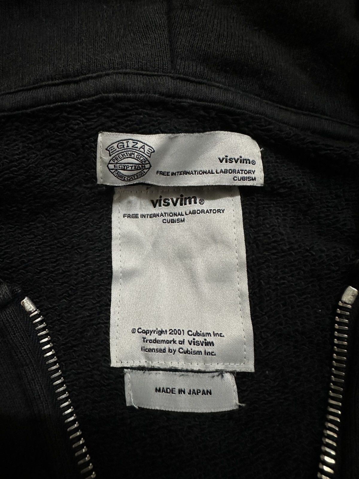 Visvim Visvim Giza Diamond All Black Zip Up Hoodie Size US S / EU 44-46 / 1 - 6 Thumbnail