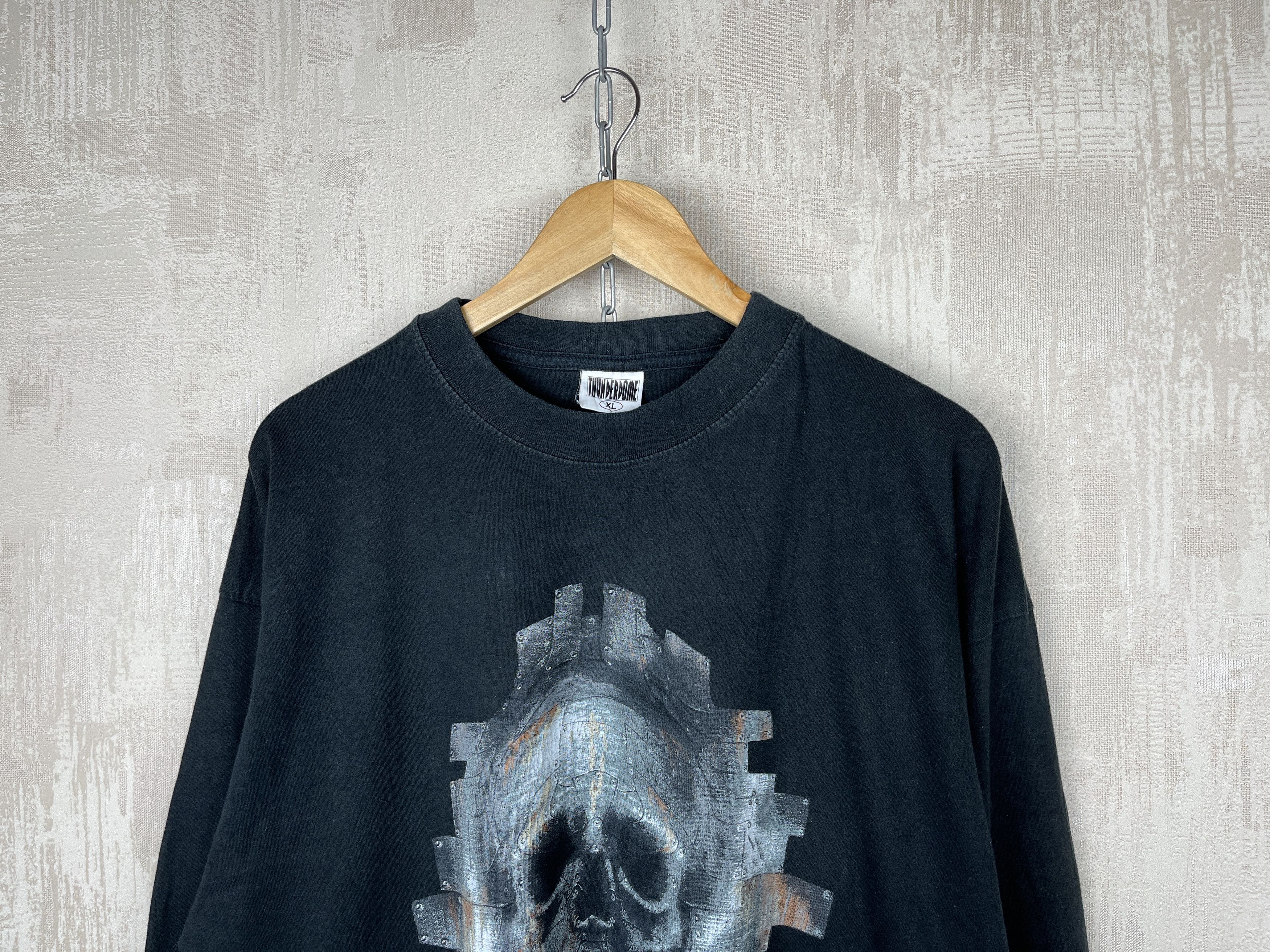 Thunderdome Thunderdome Music Festival Techno Rave 1998 Skull T-shirt Size US XL / EU 56 / 4 - 3 Thumbnail