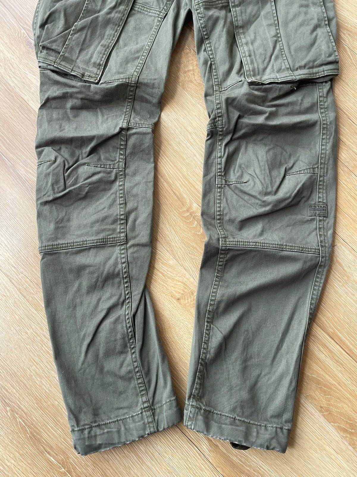 G-Star G-Star Raw ROVIC ZIP 3D Cargo Pants Tapered Army Tactical Size US 29 - 14 Thumbnail