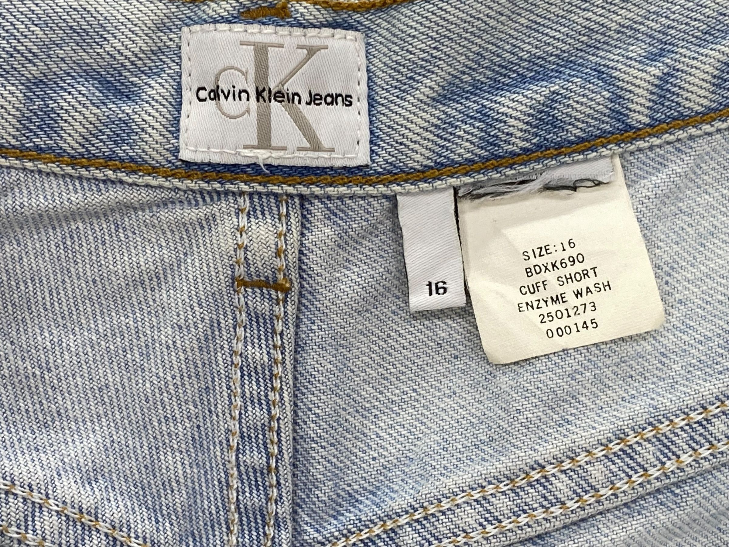 Calvin Klein × Vintage Calvin Klein Jeans Vintage Short Jeans Size 30" / US 8 / IT 44 - 8 Thumbnail