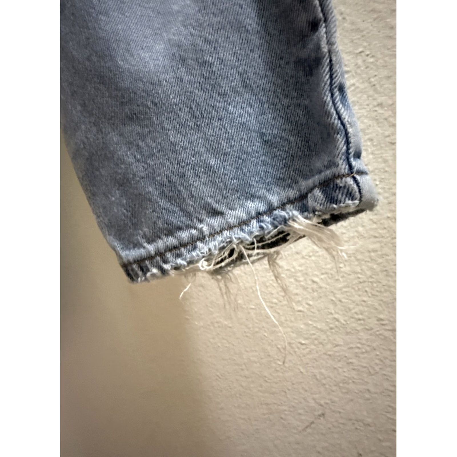 Denime VINTAGE Member's Mark Jeans Blue 32x30 Old School Faded Denim Frayed Mens Size US 32 / EU 48 - 5 Thumbnail