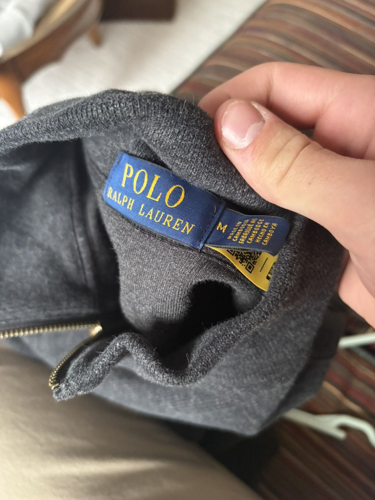 Polo Ralph Lauren Polo Mens Quarter-Zip Size US M / EU 48-50 / 2 - 2 Thumbnail