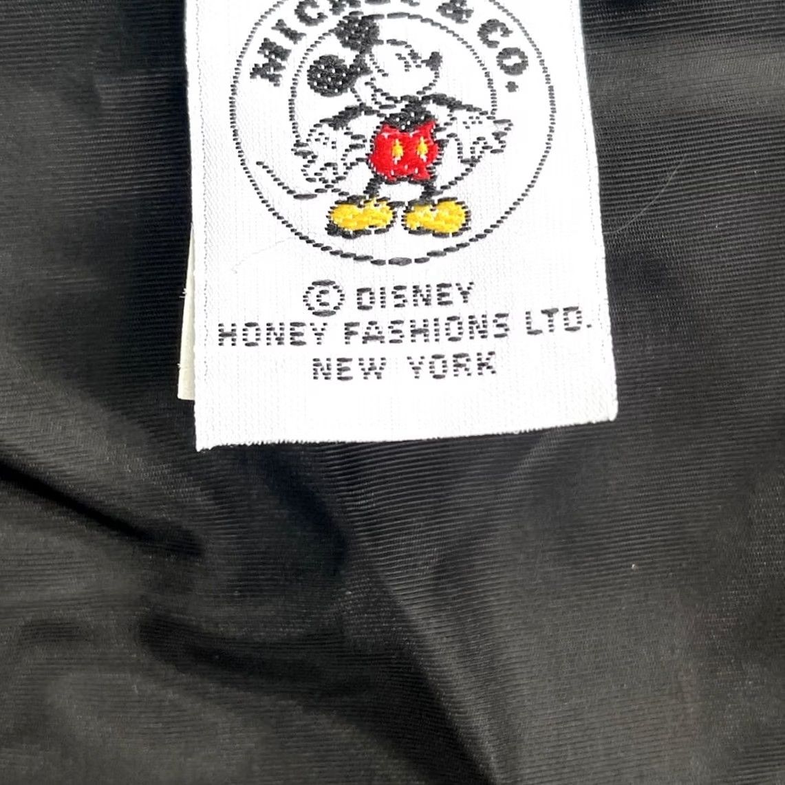 Disney VINTAGE Women's 90's Disney Mickey Mouse Vest Sz M/L Honey Fashions LTD Silky Shirt Size M / US 6-8 / IT 42-44 - 4 Thumbnail