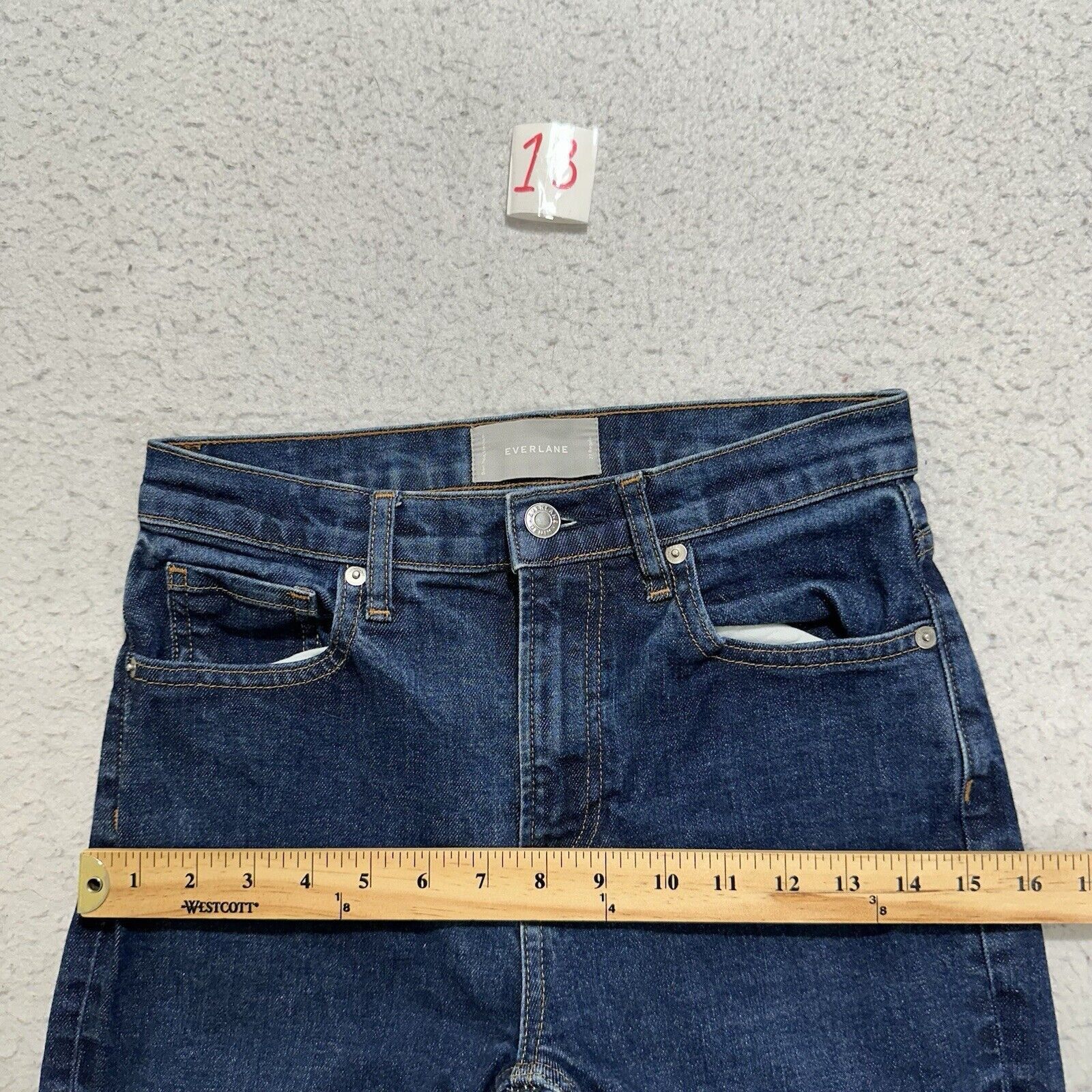 Everlane Everlane 27 Ankle Skinny Blue Jeans Mid Rise Denim Size 27" / US 4 / IT 40 - 10 Thumbnail