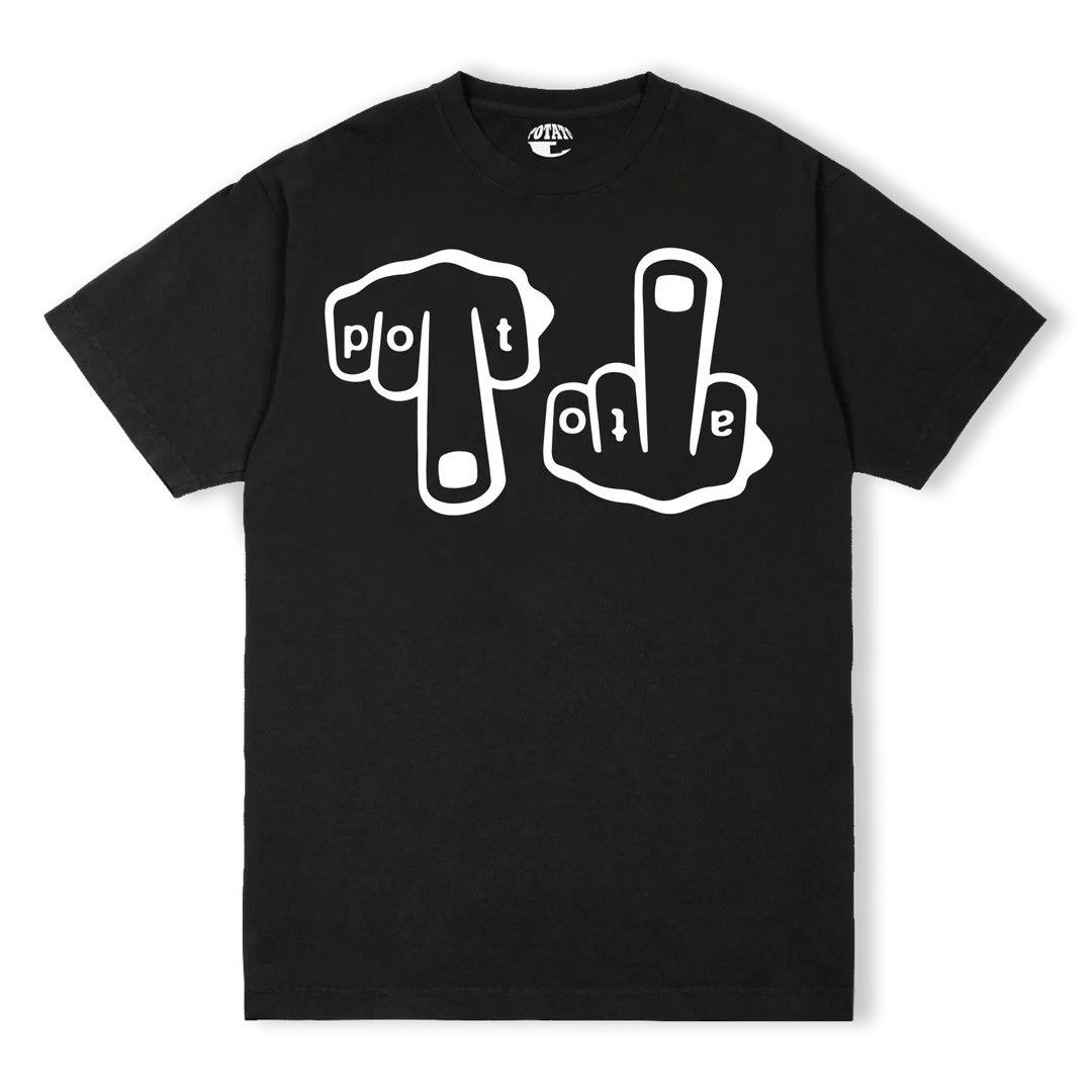 Imran Potato Imran potato finger tee hmm Size US XL / EU 56 / 4 - 1 Thumbnail
