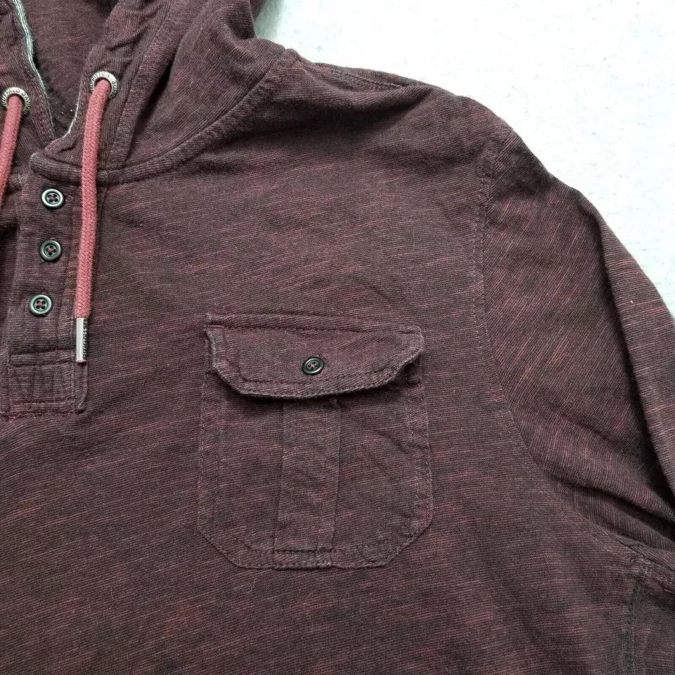 Buffalo David Bitton Buffalo David Bitton Mens Hoodie XXL Long Sleeve Pullover Size US XXL / EU 58 / 5 - 3 Thumbnail