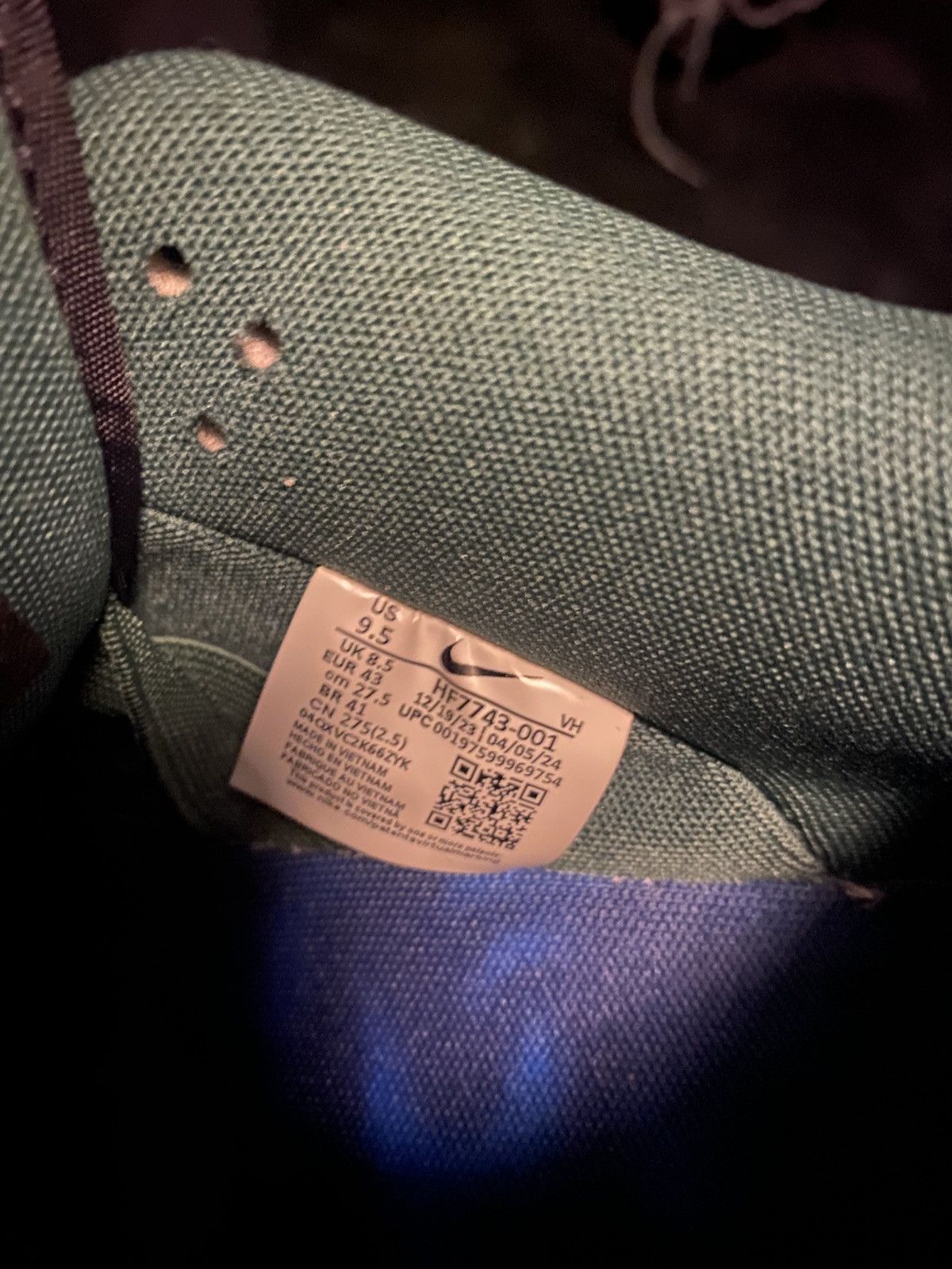 Nike SB THERE Skateboard x Nike dunk Low SB ‘Ultra Humanized’ Size US 9.5 / EU 42-43 - 3 Thumbnail
