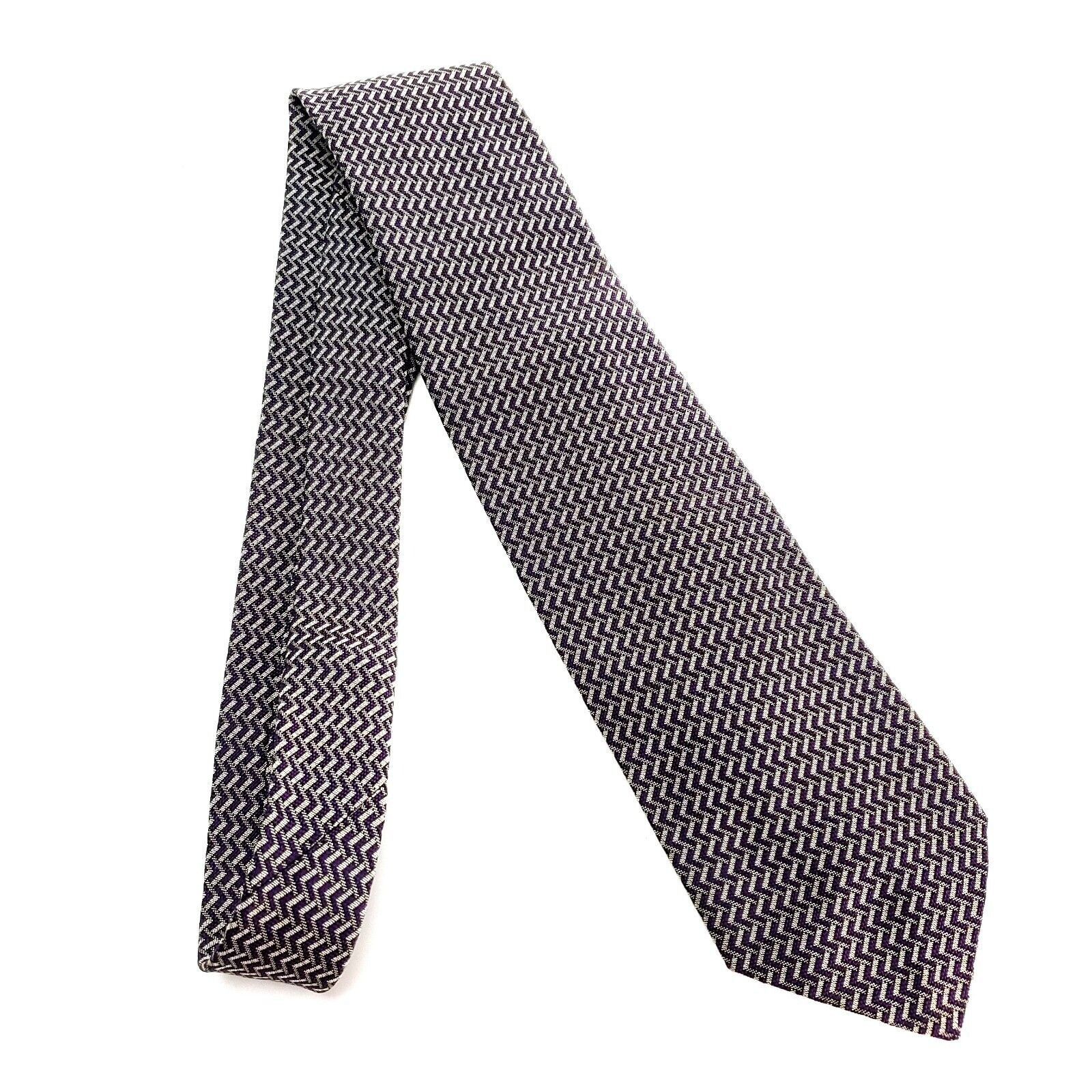 Robert Talbott Robert Talbott Best Of Class Nordstrom Silk Tie Woven Purple Size ONE SIZE - 8 Thumbnail