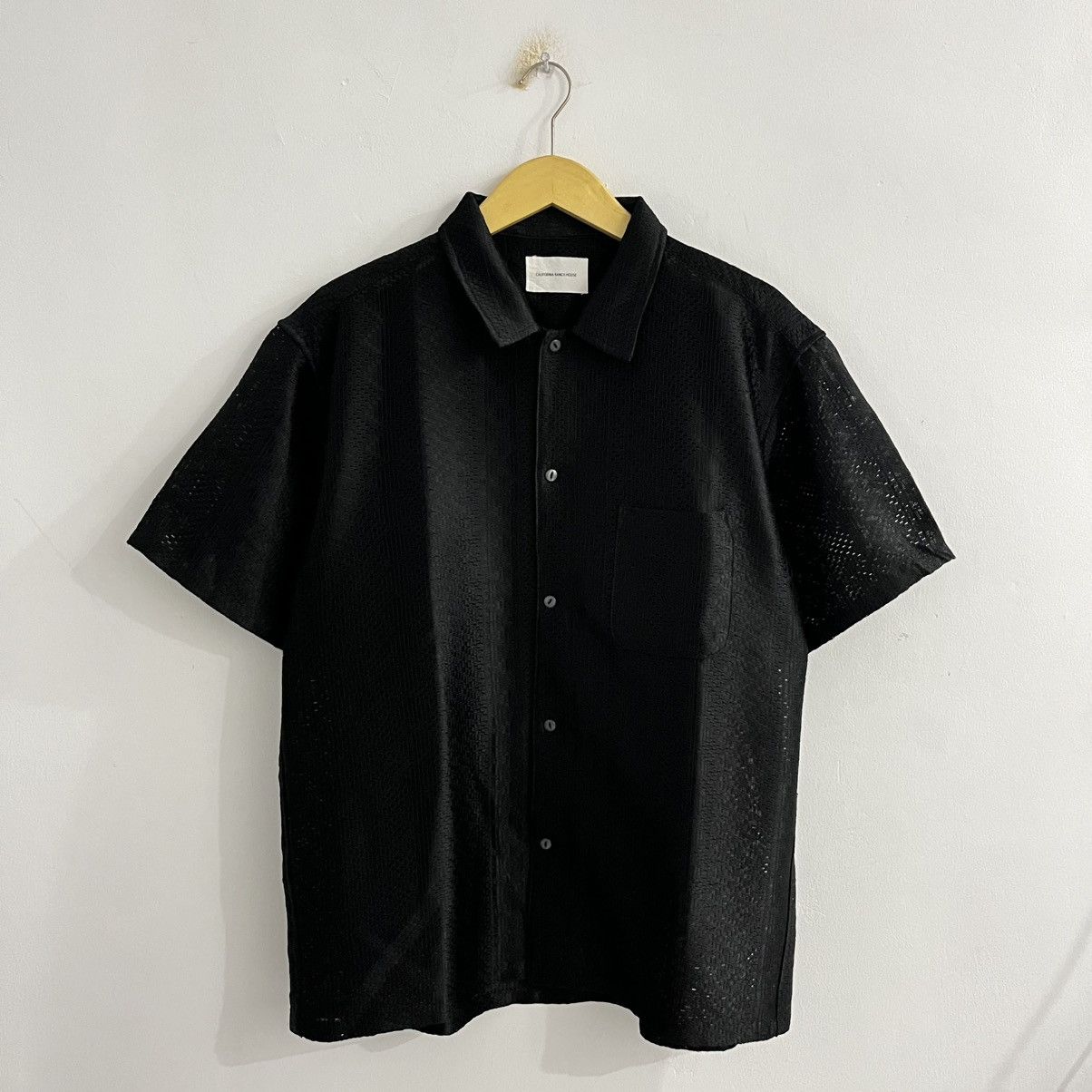 Japanese Brand California Ranch House Mesh Button Up Shirt Size US M / EU 48-50 / 2 - 1 Thumbnail