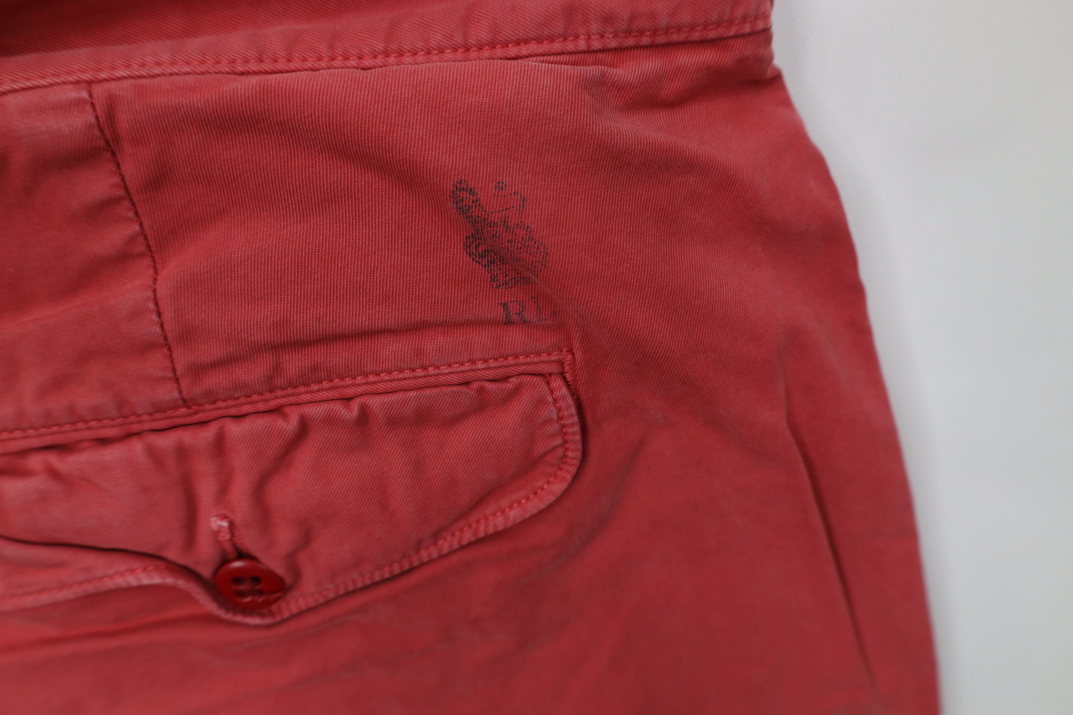 Ralph Lauren Vintage 90s Ralph Lauren Fly GI Surplus Crest Shorts Red Size US 38 / EU 54 - 14 Thumbnail