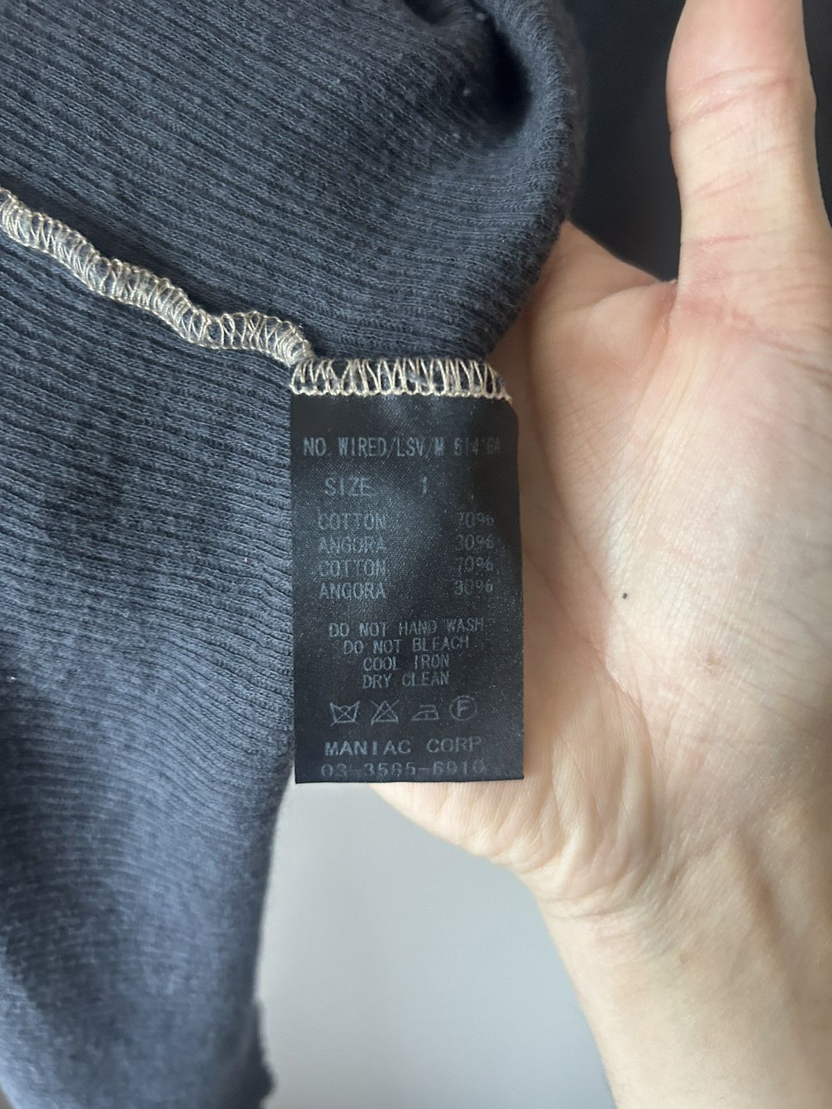 If Six Was Nine If Six Was Nine Wired Longsleeve Size US S / EU 44-46 / 1 - 4 Thumbnail