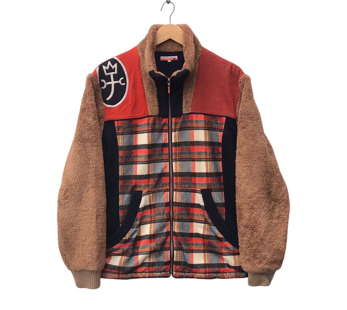 Jean Charles De Castelbajac Castelbajac Multicolour Sherpa Patchwork Pop Art Jacket Size US M / EU 48-50 / 2 - 1 Thumbnail