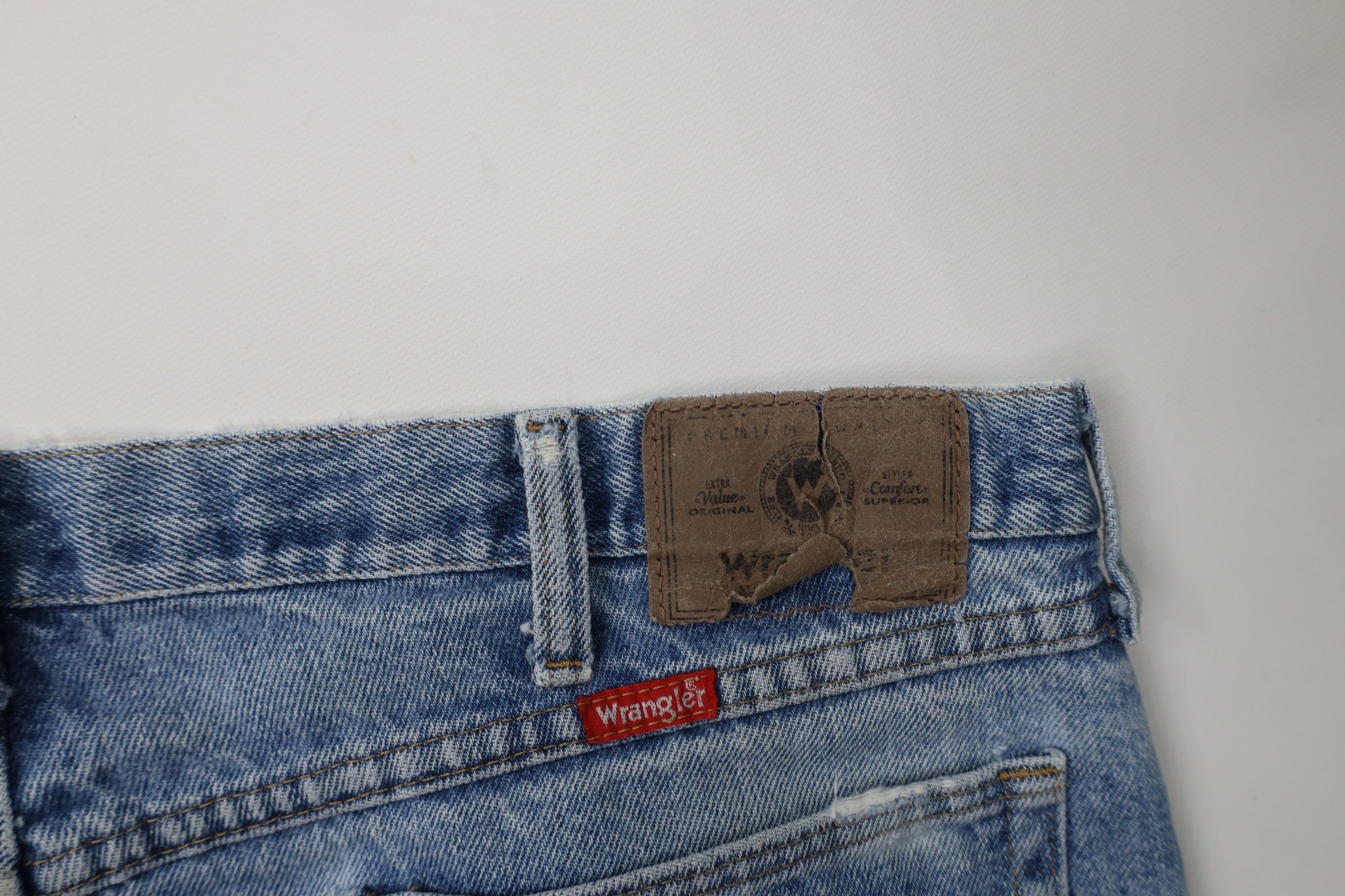 Wrangler Vintage Y2K Wrangler Bootcut Western Denim Jeans Blue Cotton Size US 40 / EU 56 - 16 Thumbnail