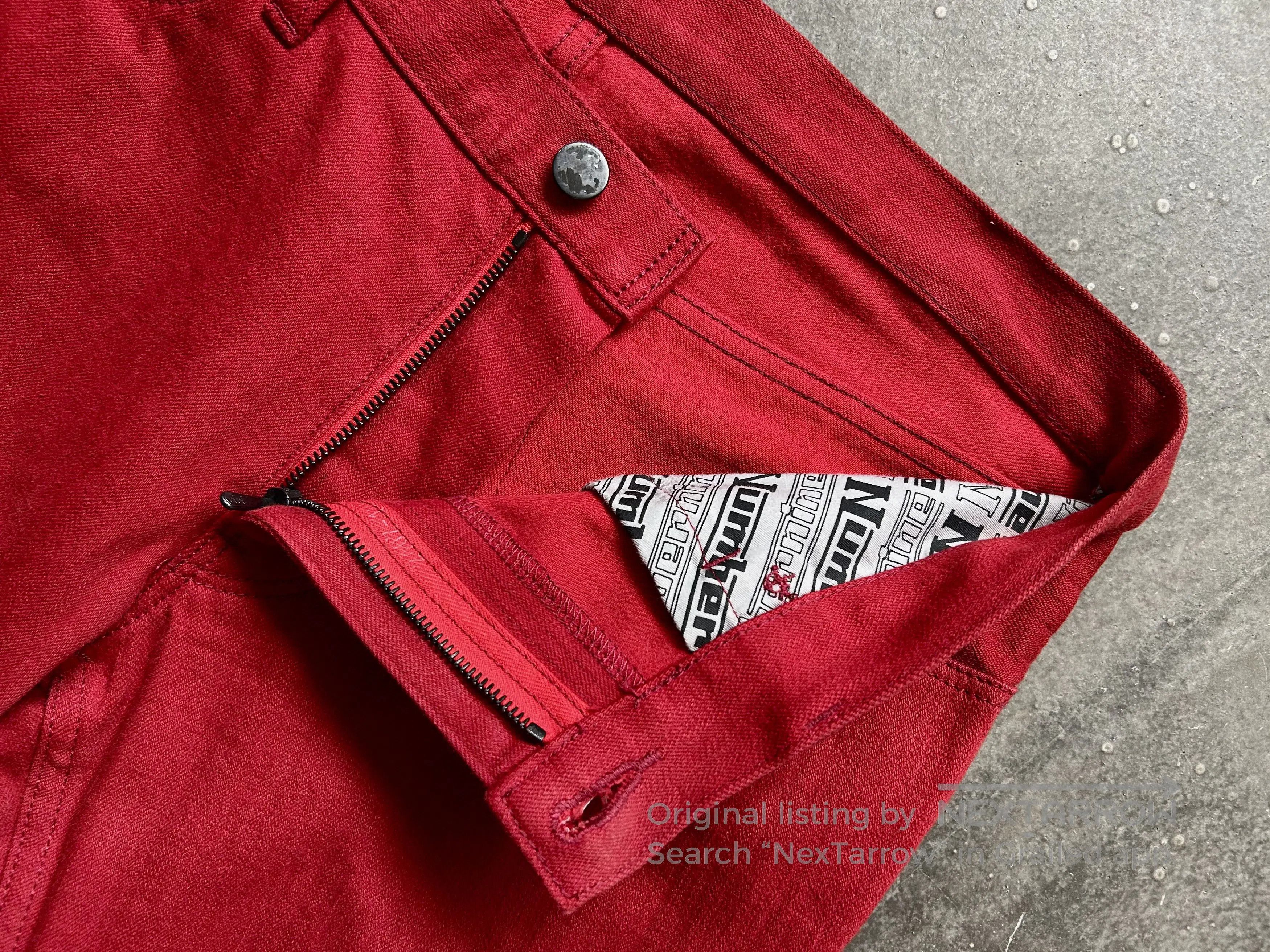 Number (N)ine red jeans pants. Size US 32 / EU 48 - 7 Thumbnail