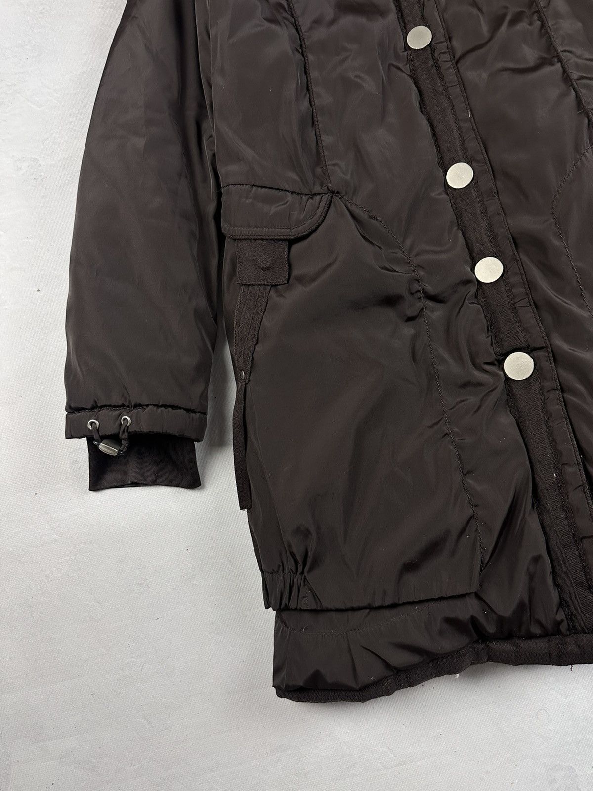 Designer × If Six Was Nine × Marithe + Francois Girbaud 00s Luxury Puffer Marithe Francois Vintage Paris LGB Style Size M / US 6-8 / IT 42-44 - 4 Thumbnail
