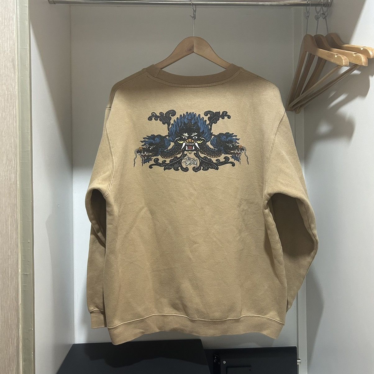 Stussy × Vintage Vintage stussy 90’s dragon sweater Size US L / EU 52-54 / 3 - 2 Thumbnail