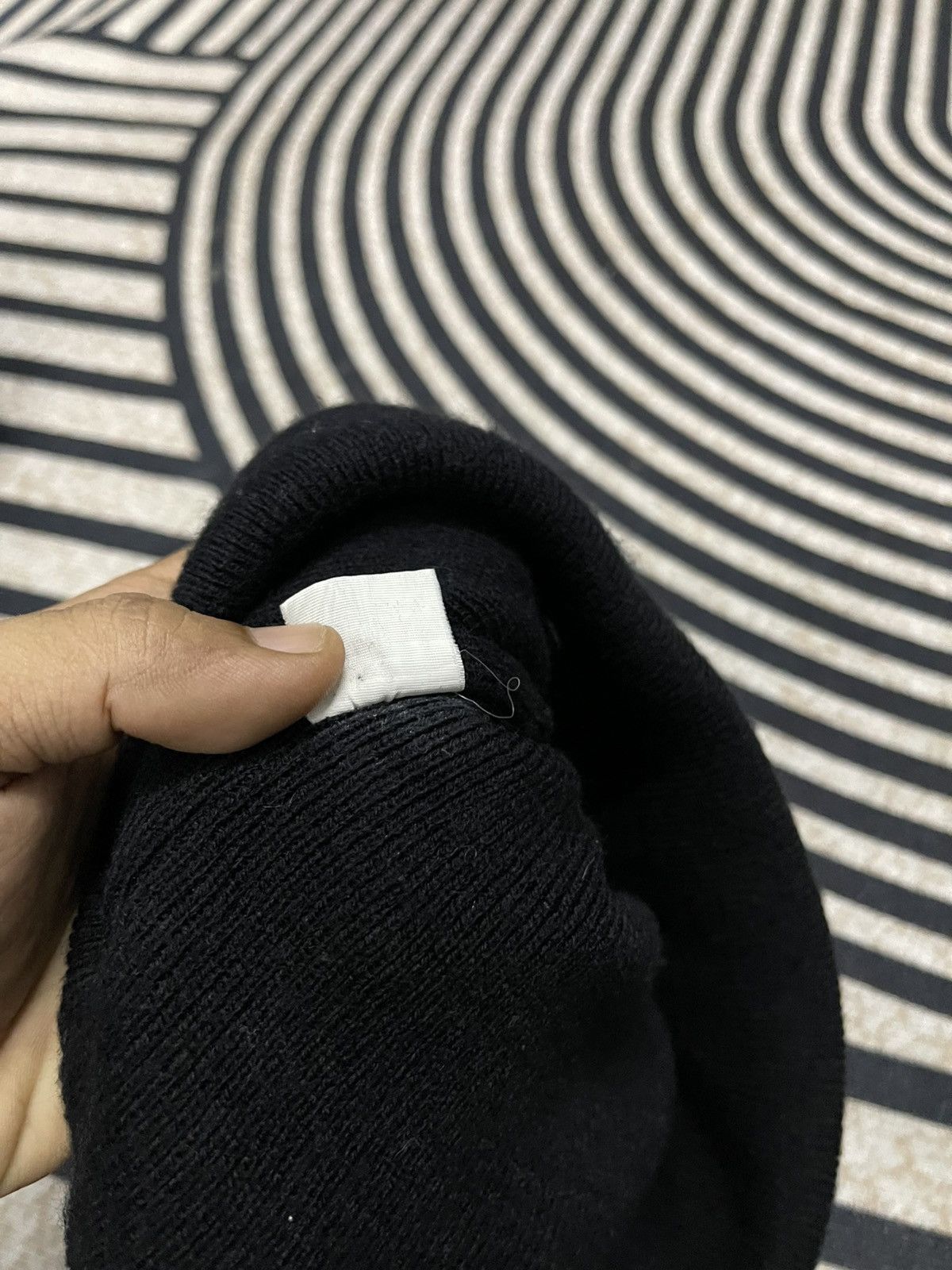 Japanese Brand 2000s JNCO Y2K STYLE BEANIE HAT EMBROIDERED LOGO Size ONE SIZE - 6 Thumbnail