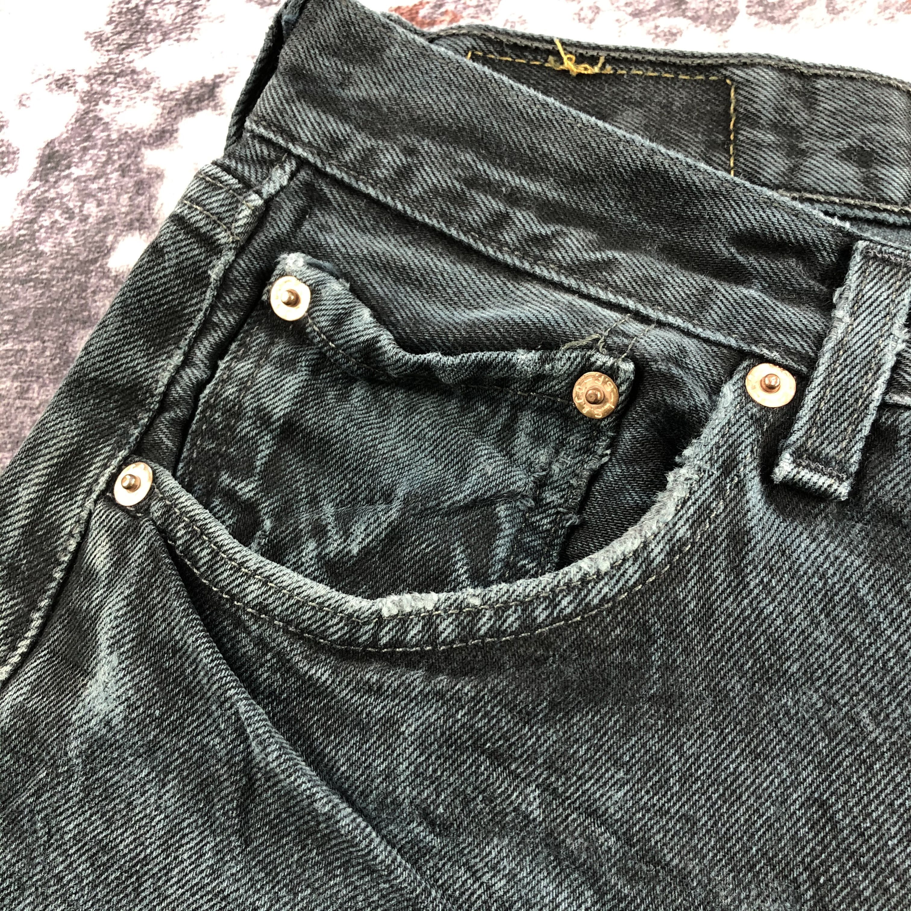 Levi's Faded Black Levis 501 Jeans-JM2507 Size US 30 / EU 46 - 12 Thumbnail