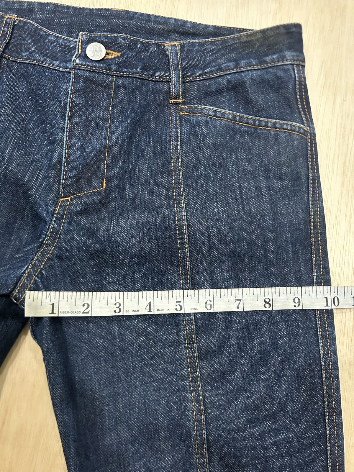 Designer × Jean Paul Gaultier Jean Paul Gaultier ‘Fringed’ JPG Flared Jeans Size 30" / US 8 / IT 44 - 17 Thumbnail