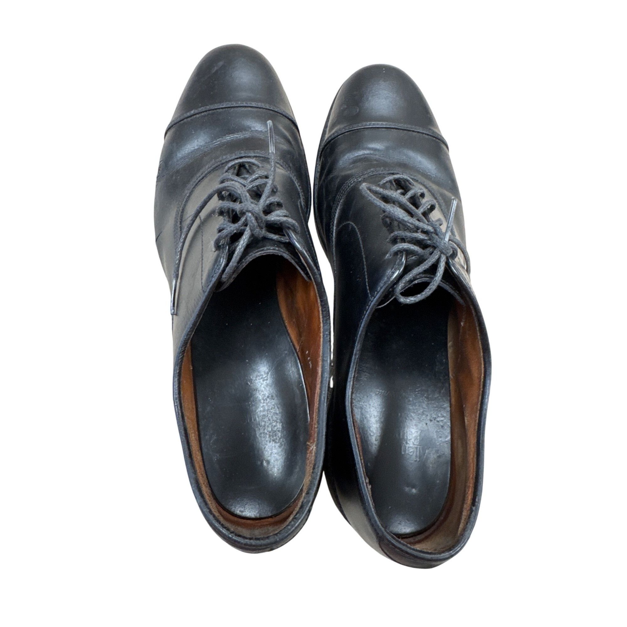 Allen Edmonds Allen Edmonds Park Avenue Mens Black Leather Oxford Shoes Si Size US 11.5 / EU 44-45 - 7 Thumbnail