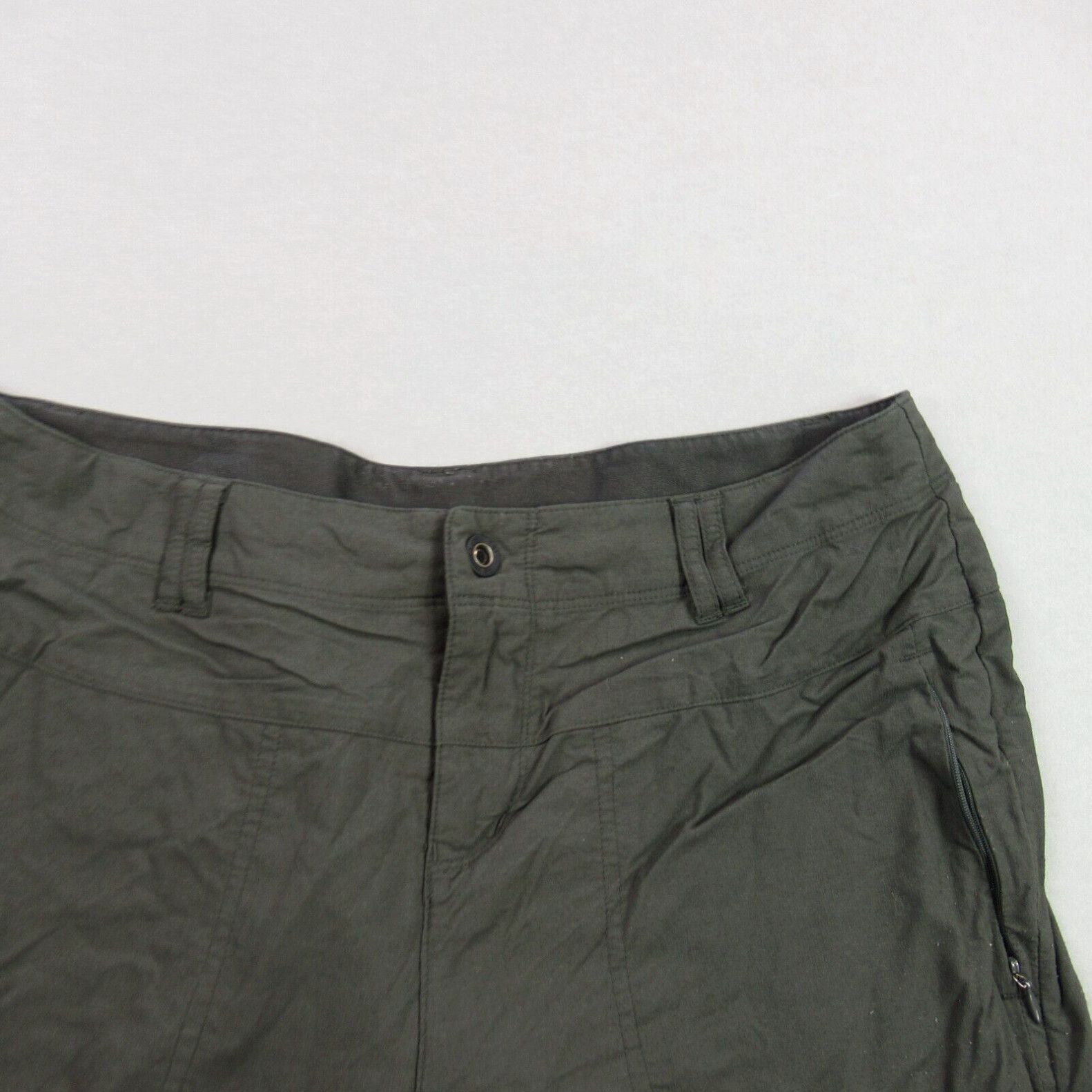 Vintage REI Shorts Womens 10 Lightweight Outdoors Stretch Chino Pockets Green Size 32" / US 10 / IT 46 - 2 Preview