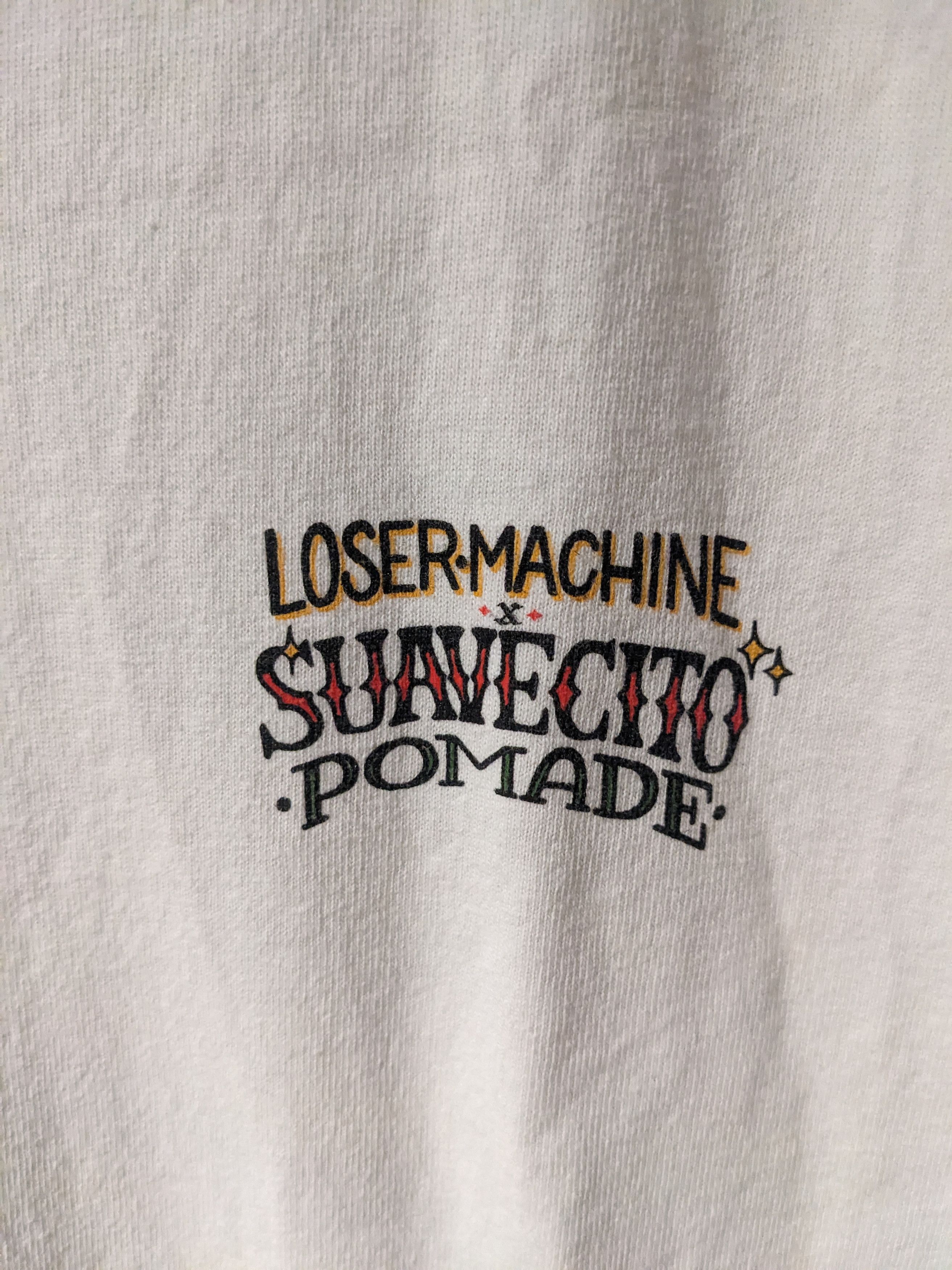 Gildan Loser Machine Suavecito Pomade Hair Product Large T-Shirt Size US L / EU 52-54 / 3 - 4 Thumbnail