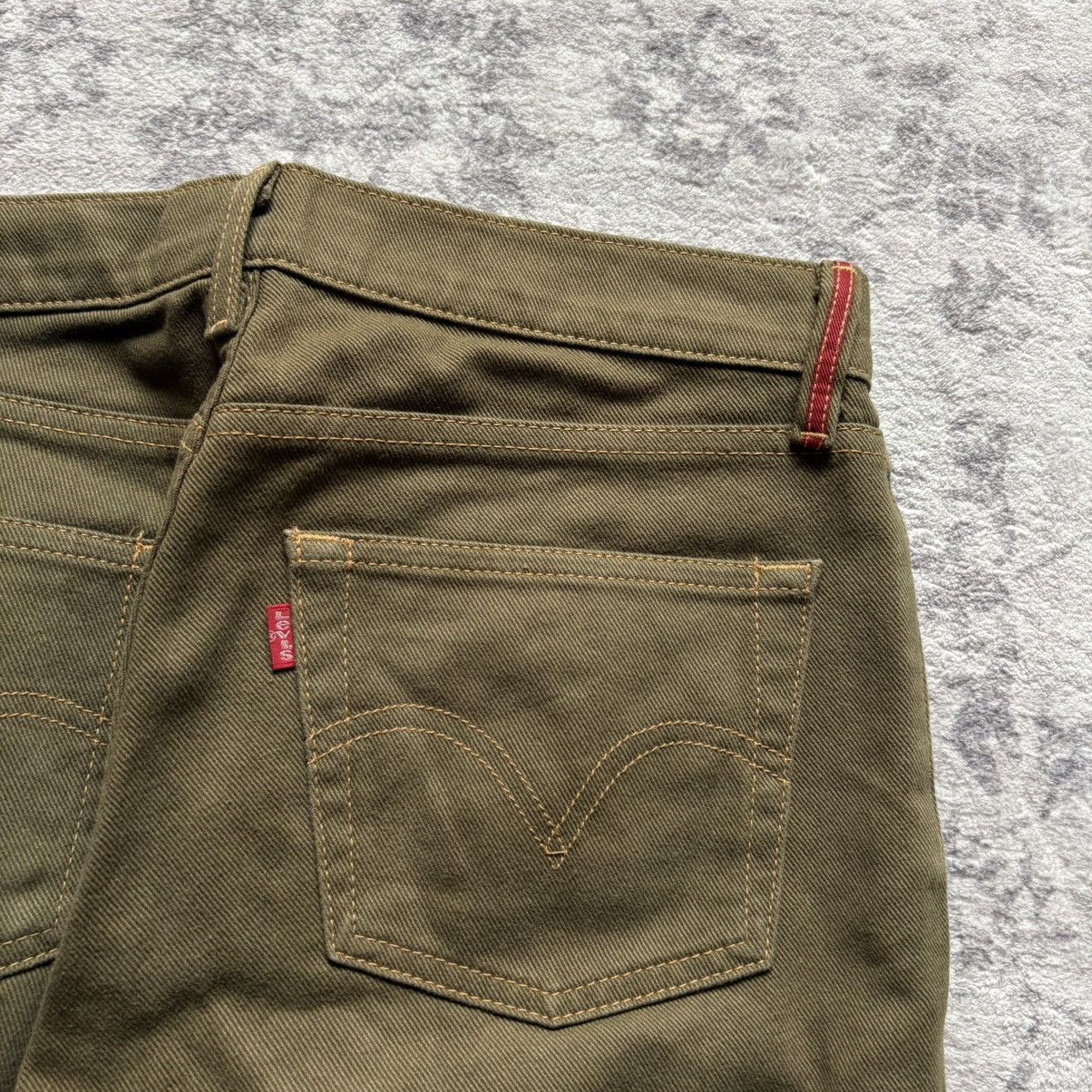 Junya Watanabe Junya Watanabe AD2003 Pink Label Green Denim Jeans | S Size US 28 / EU 44 - 9 Thumbnail
