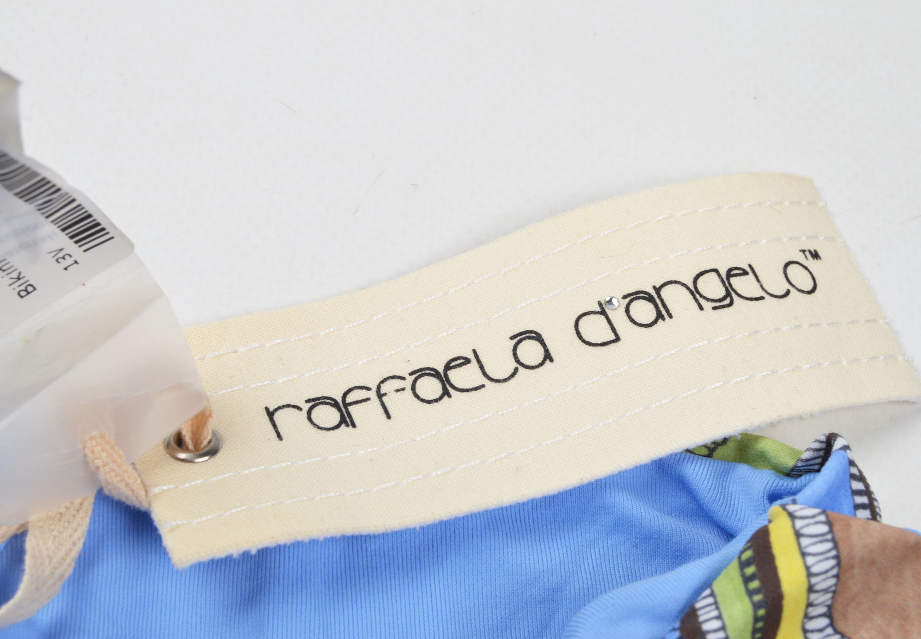 Designer Raffaela D'Angelo Multicolor Italian Bikini Set Size ONE SIZE - 8 Thumbnail