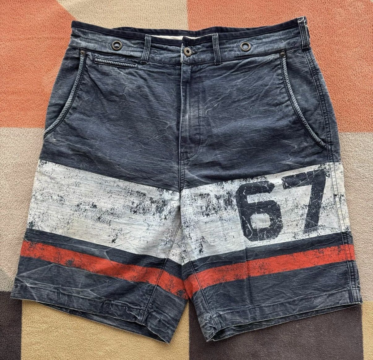 Polo Ralph Lauren Ralph Lauren Polo RL Nautical Shorts K22 Size US 34 / EU 50 - 1 Thumbnail