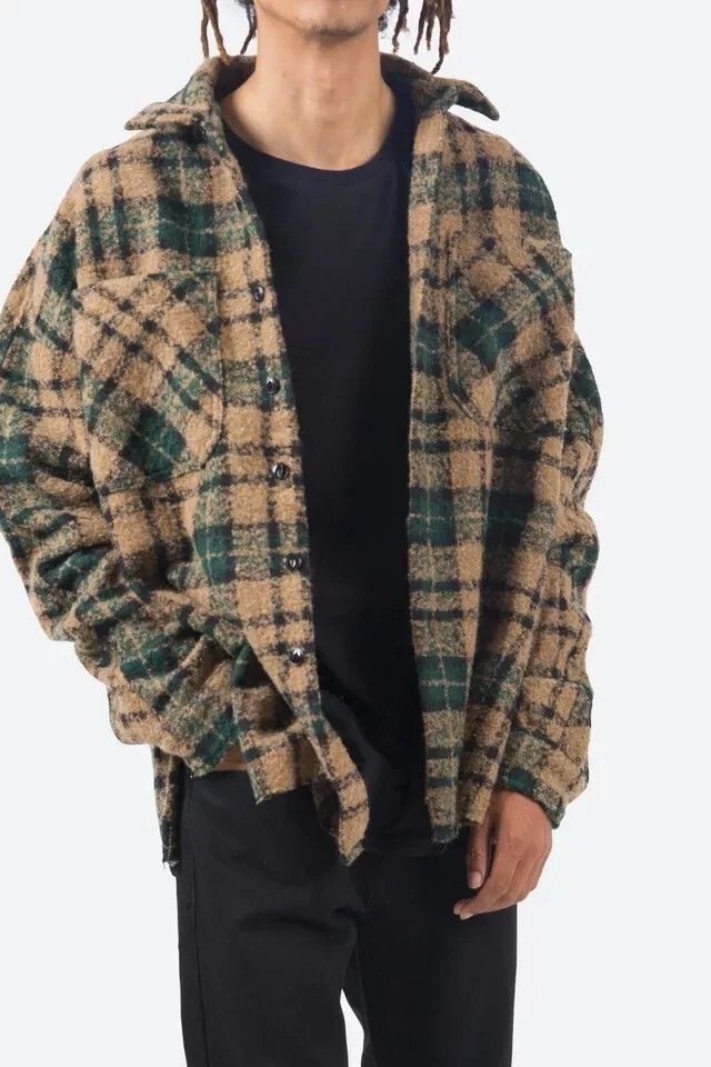 MNML MNML Loose Woven Flannel Shirt Size US XS / EU 42 / 0 - 6 Thumbnail