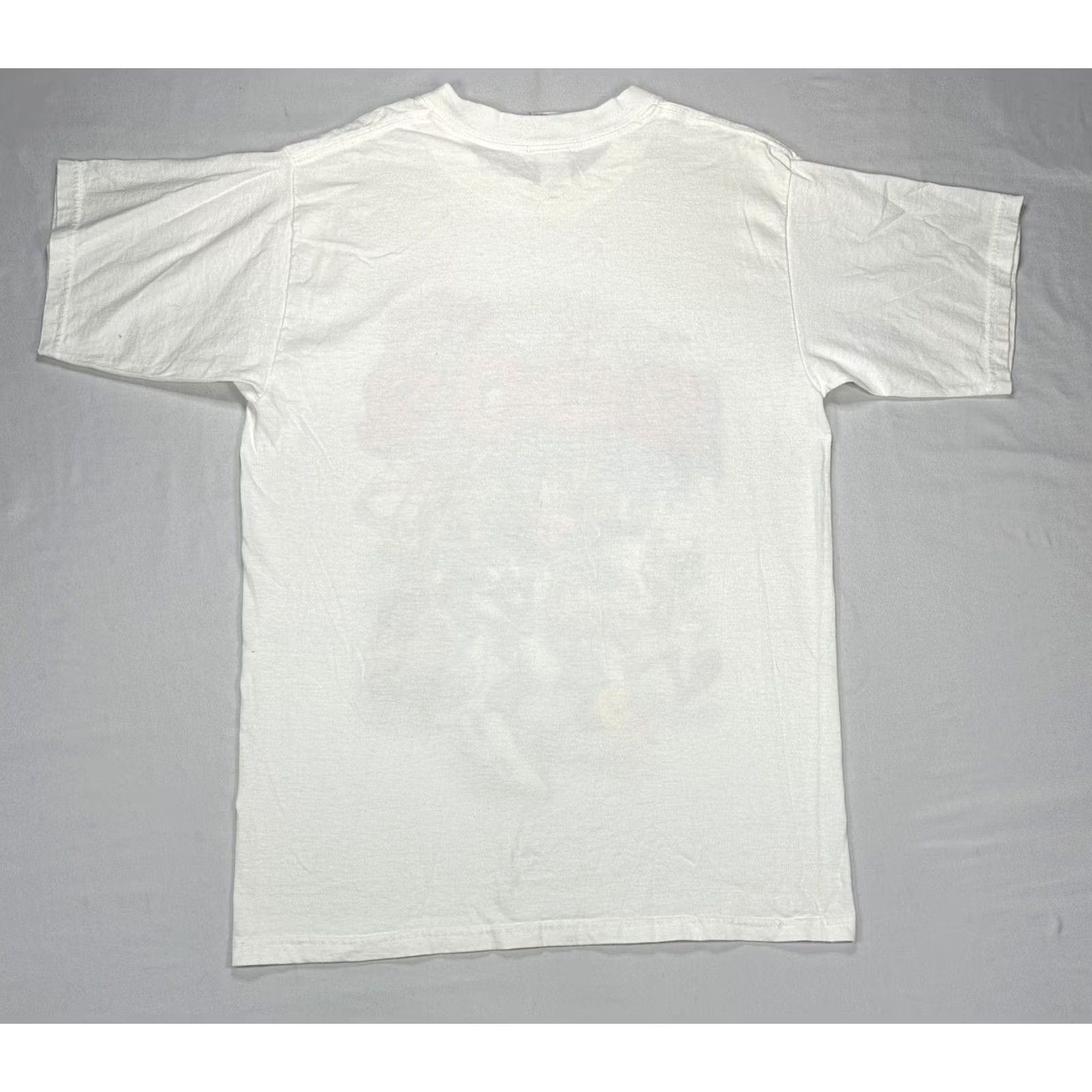 Vintage VINTAGE Six Flags Looney Tunes T-Shirt M White 2002 Bugs Bunny Taz Graphic Mens Womens Unisex Shirt Graphic Tee Size US M / EU 48-50 / 2 - 6 Thumbnail