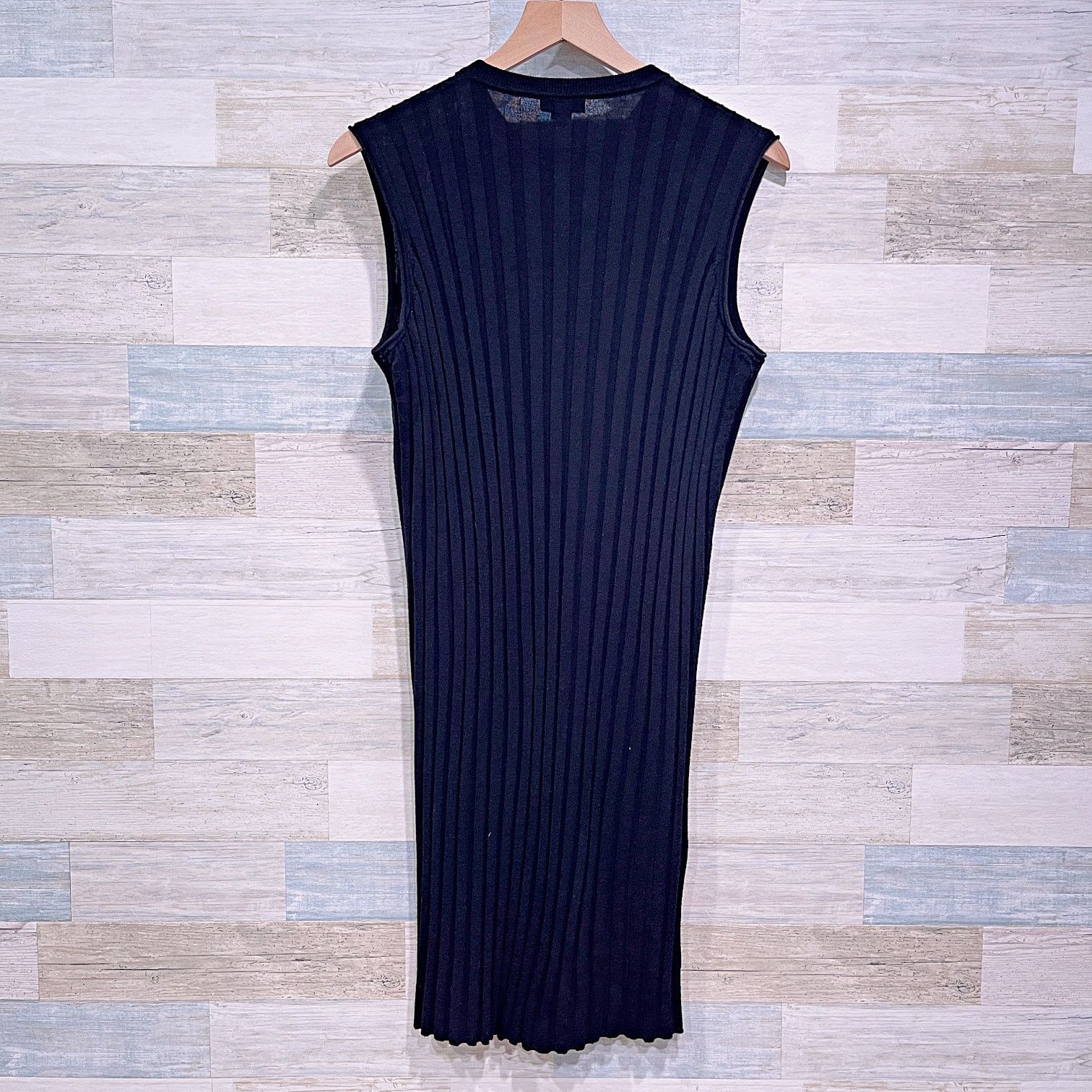 Other WORTH NY Wool Crossover Neck Sleeveless Duster Womens XP XS Size XS / US 0-2 / IT 36-38 - 3 Thumbnail