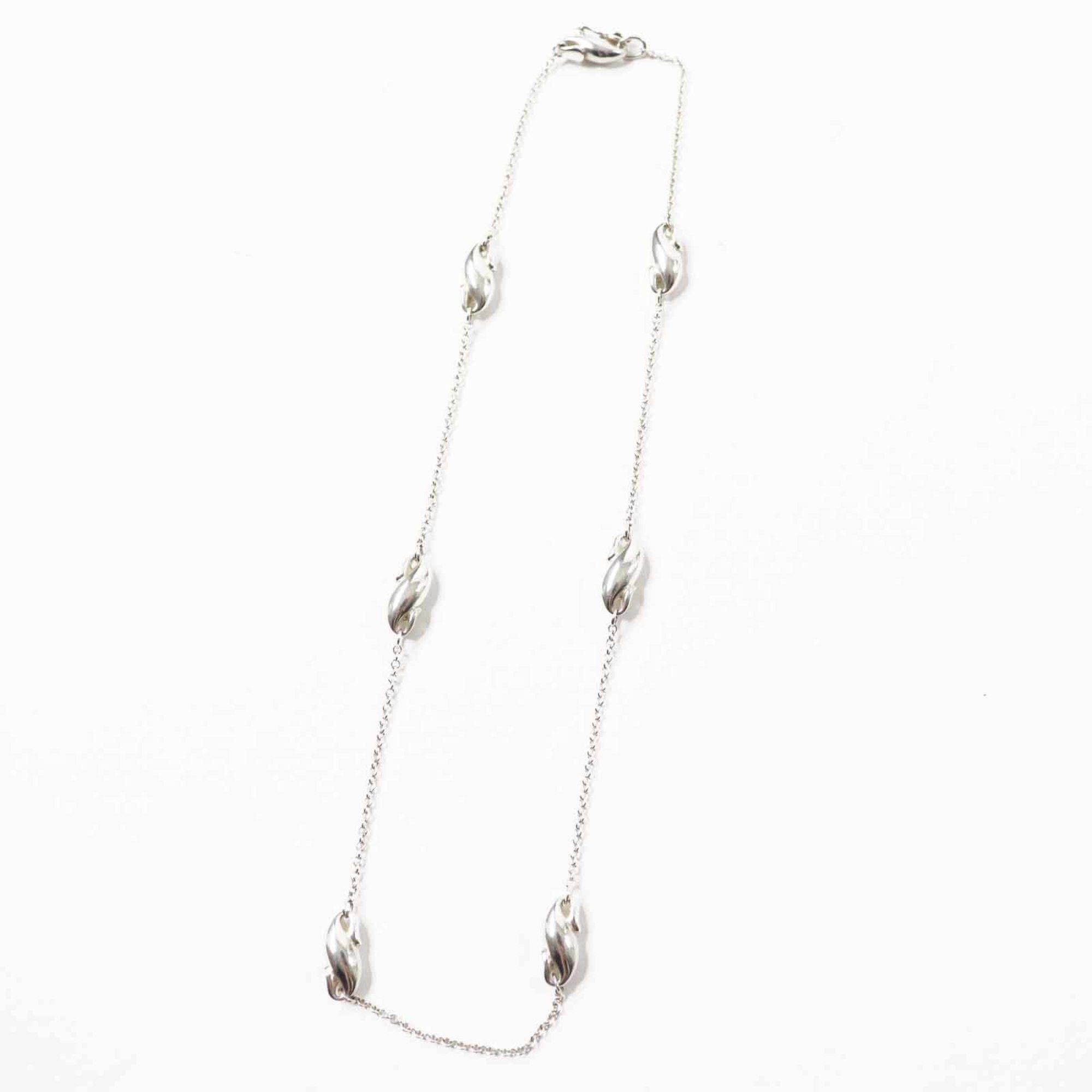 Tiffany & Co. TIFFANY & Co. Tiffany Elsa Peretti Seahorse Necklace, 925 Sterling Silver, with Box and Dust Bag, Weight: 16.0g, Women's Size ONE SIZE - 1 Thumbnail