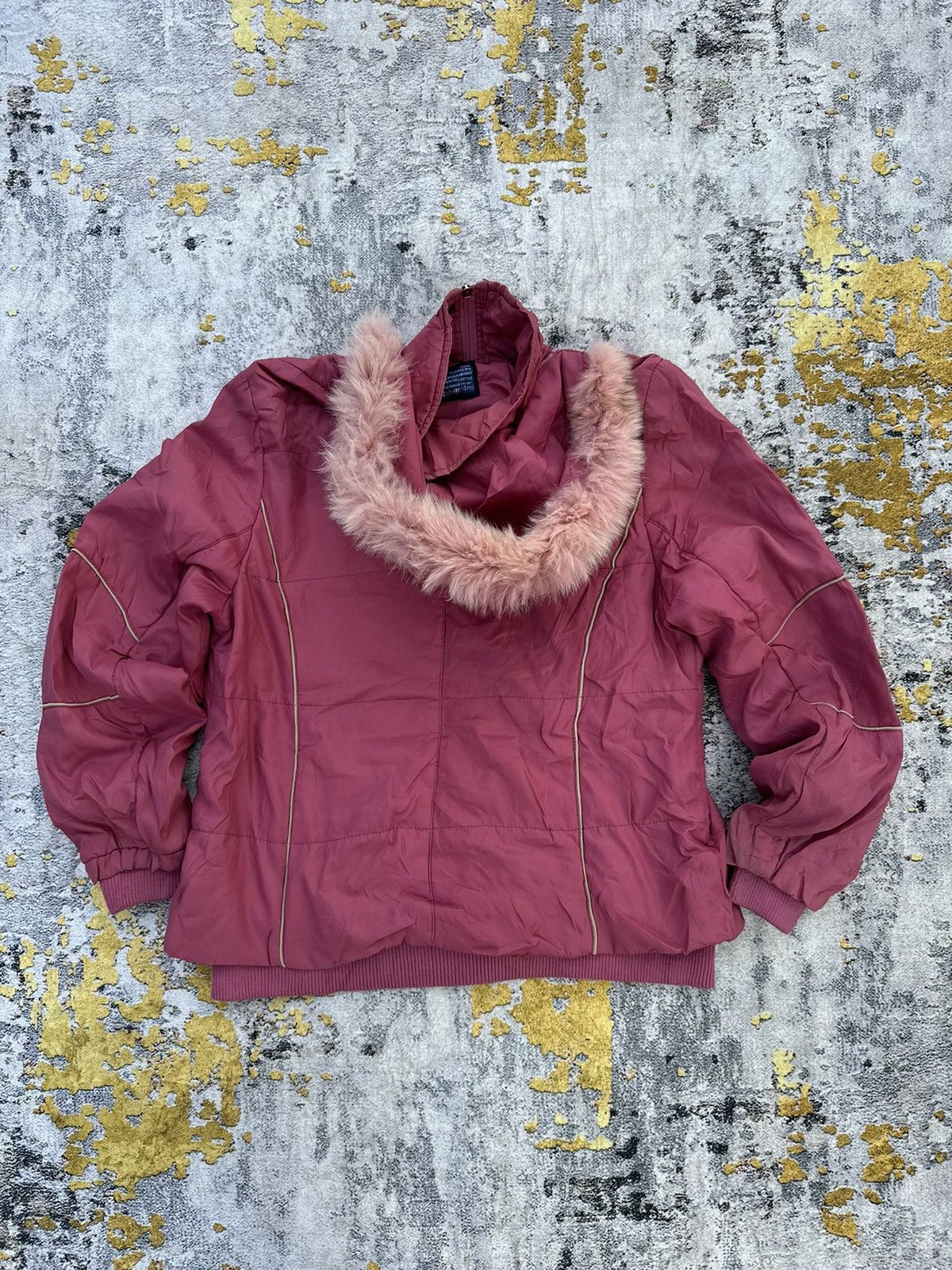 If Six Was Nine × Japanese Brand × Le Grande Bleu (L.G.B.) WINTER SESSION IFSIX LGB STYLE 168 DOWN PUFFER FUR JACKET Size L / US 10 / IT 46 - 9 Thumbnail