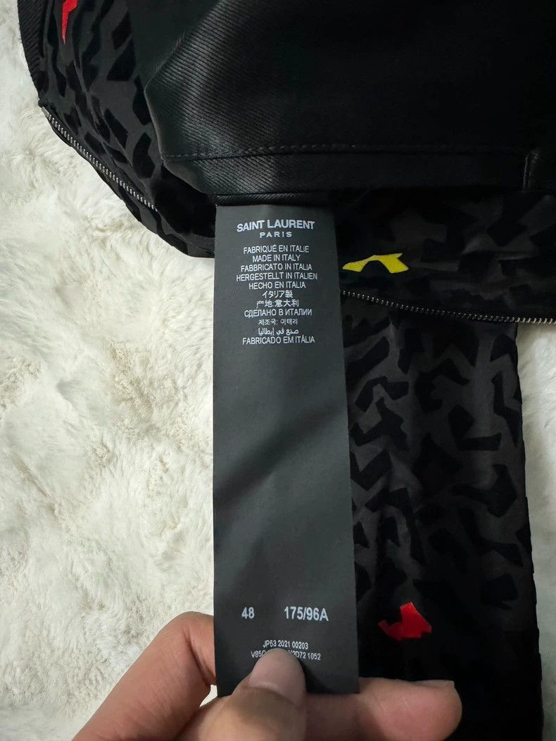 Saint Laurent Paris Saint Laurent Paris Heavy duty baseball uniform-2506 Size US L / EU 52-54 / 3 - 4 Thumbnail