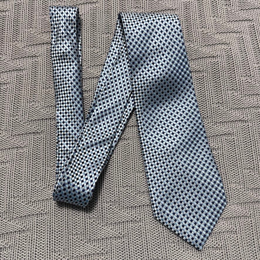 Other Towergem blue plaid silk tie Size ONE SIZE - 1 Thumbnail