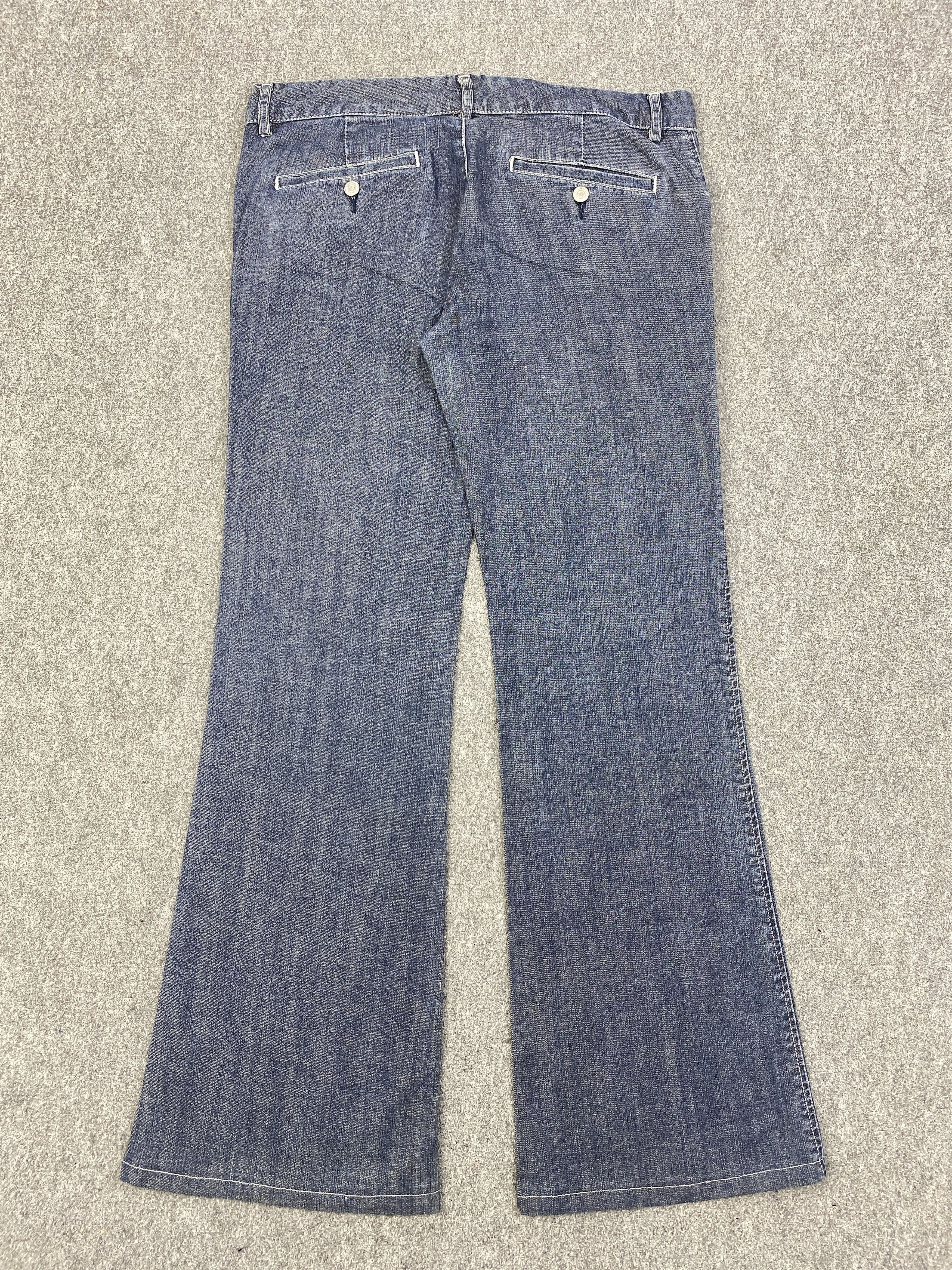Uniqlo Vintage Uniqlo Flared Bootcut Jeans DP2843 Size US 31 - 3 Thumbnail