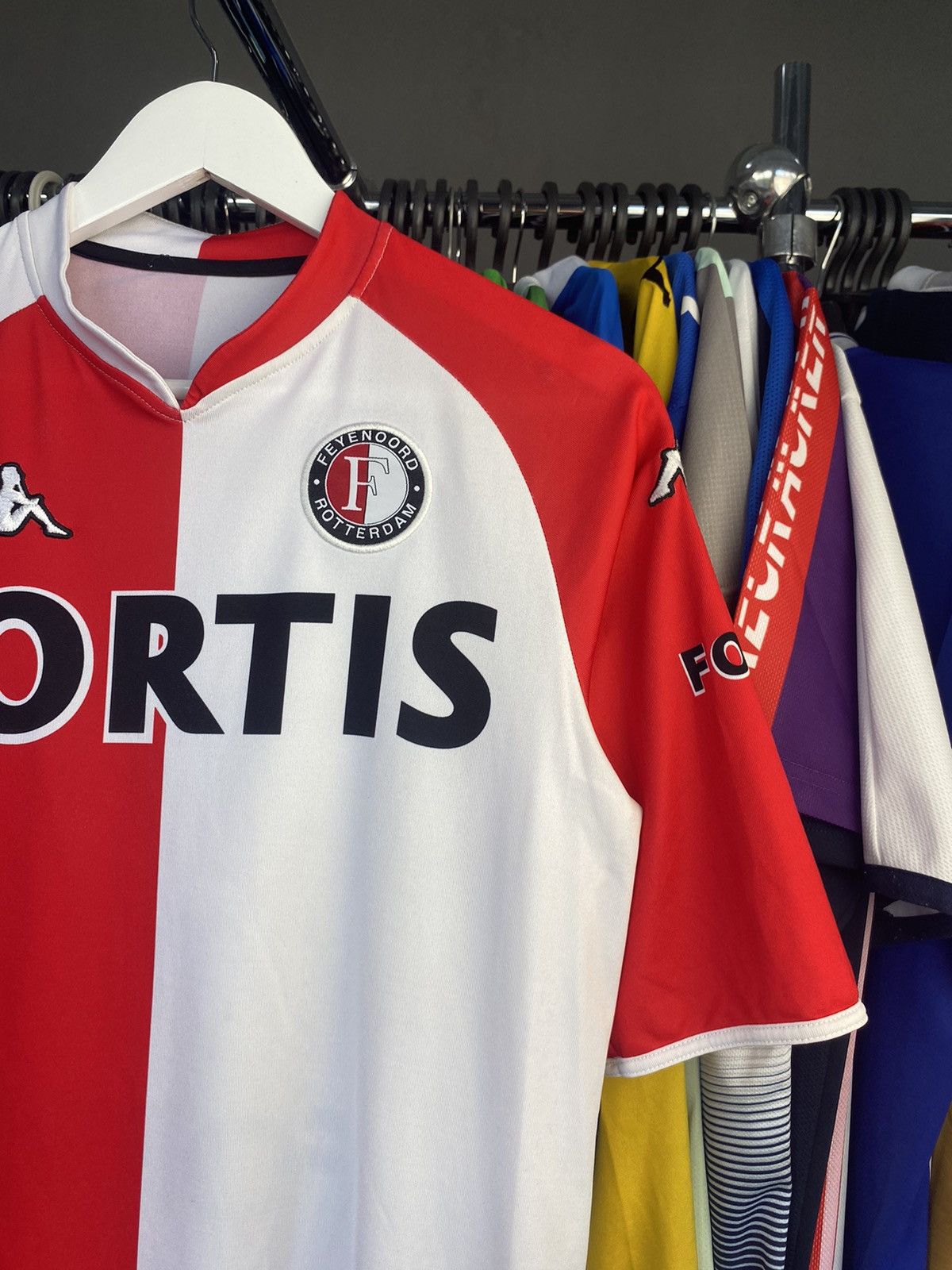 Kappa 2007/08 KAPPA FEYENOORD ROTTERDAM SOCCER FOOTBALL JERSEY Size US M / EU 48-50 / 2 - 4 Thumbnail