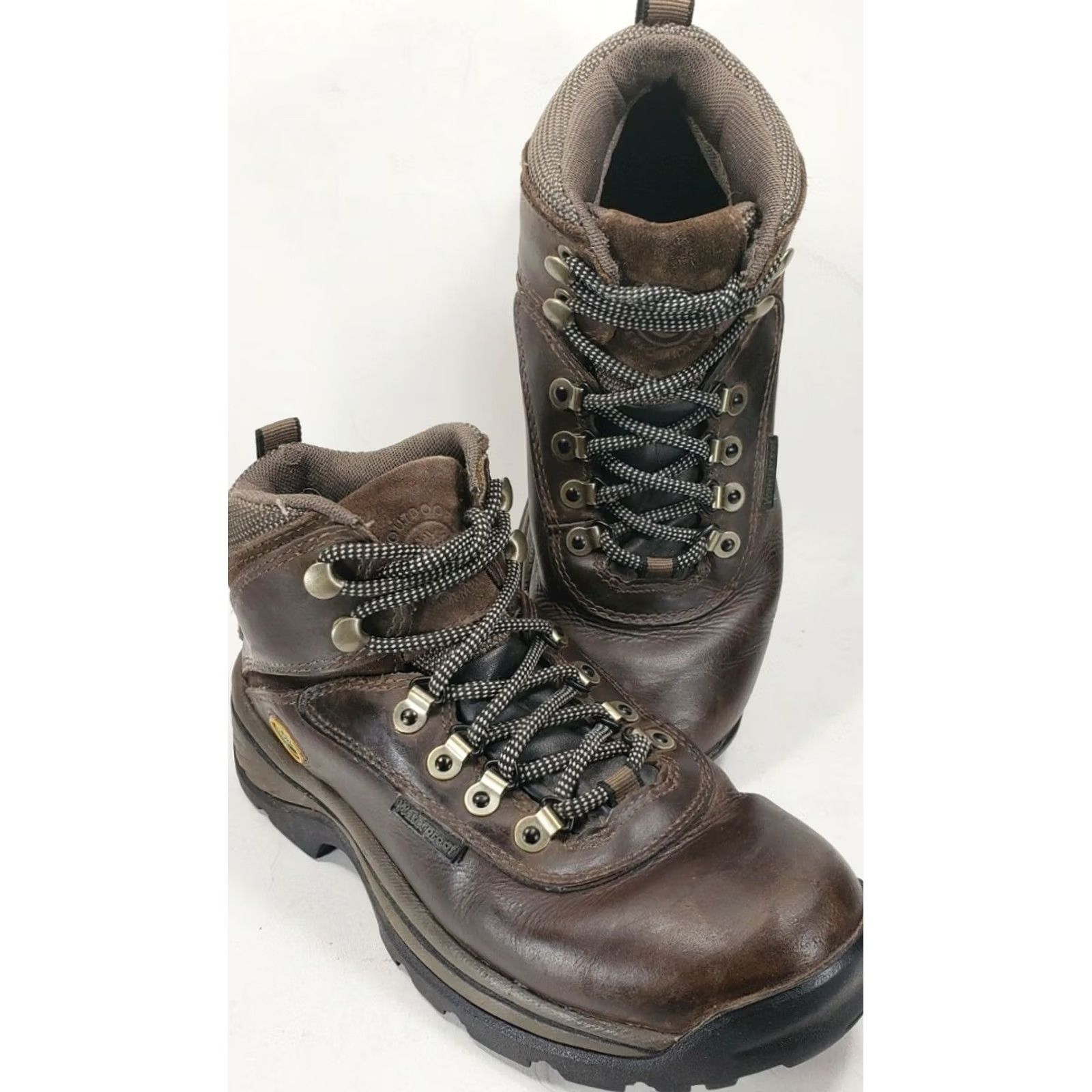 Timberland Timberland White Ledge Waterproof Mid Hiking Boots Women Size 6.5M Brown M 12665 12668 Strap Old 2010-2019 Outdoor Shoes Womens Size US 7 / IT 37 - 2 Thumbnail