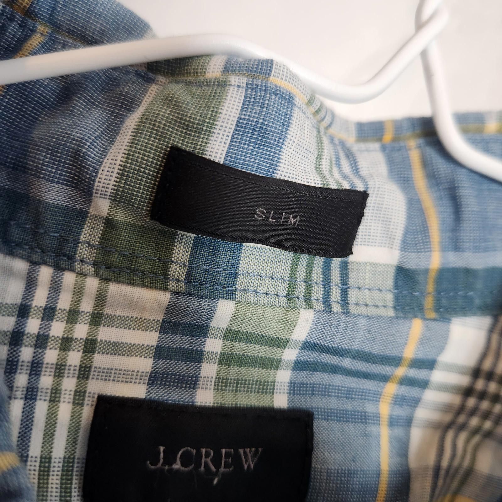J.Crew J Crew Plaid Slim Fit Shirt Multicolor Size Large Size US L / EU 52-54 / 3 - 7 Thumbnail