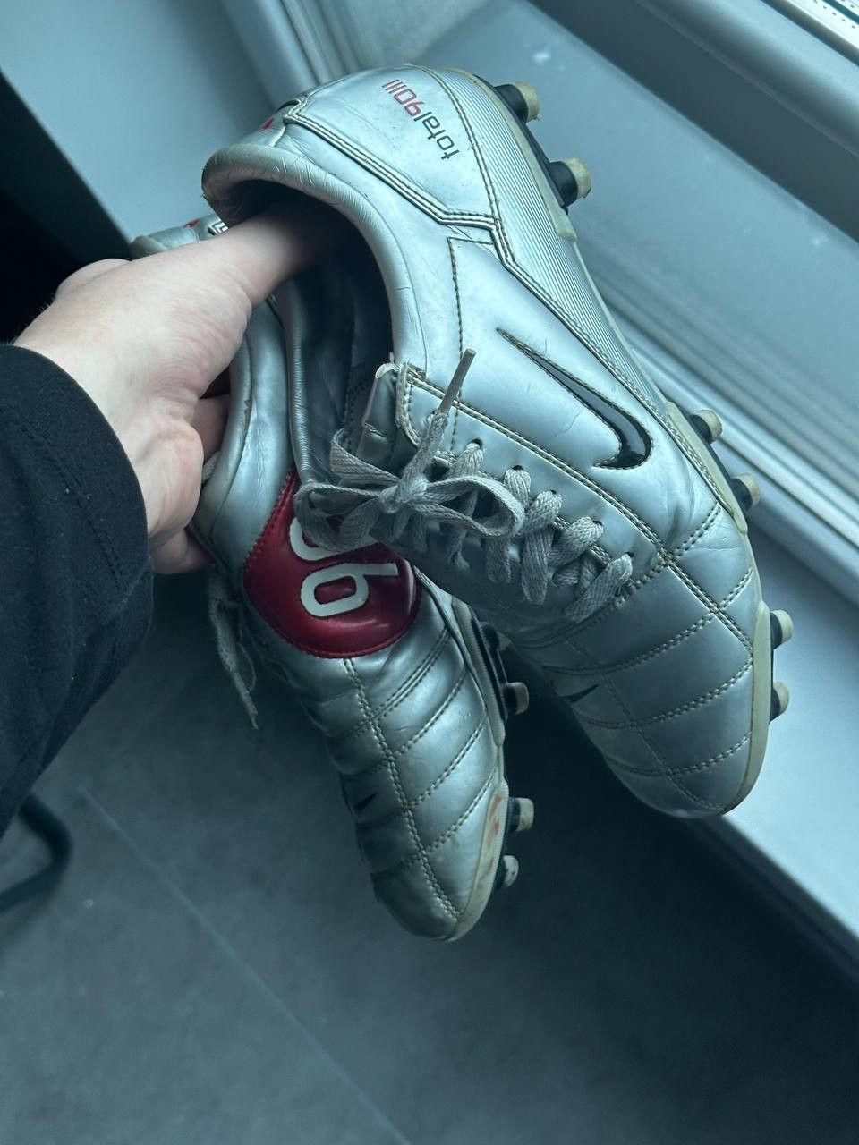 Nike Nike Total 90 Silver OG 2005 Football Socer Shoes Size US 8 / EU 41 - 11 Thumbnail
